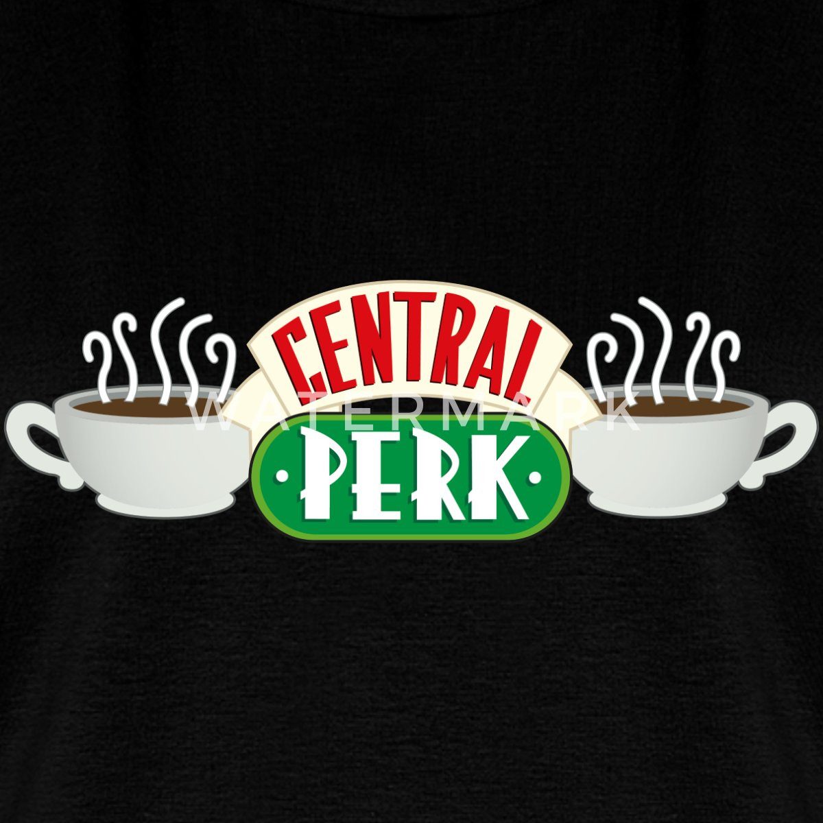 Spreadshirt T-Shirt Friends Central Perk Frauen Premium T-Shirt (1-tlg)