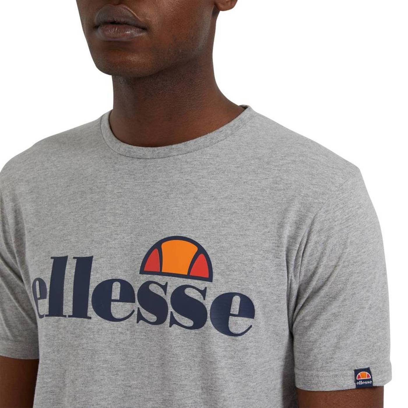 SL TEE Kurzarm, Herren PRADO Crewneck T-Shirt T-Shirt Ellesse - Grau