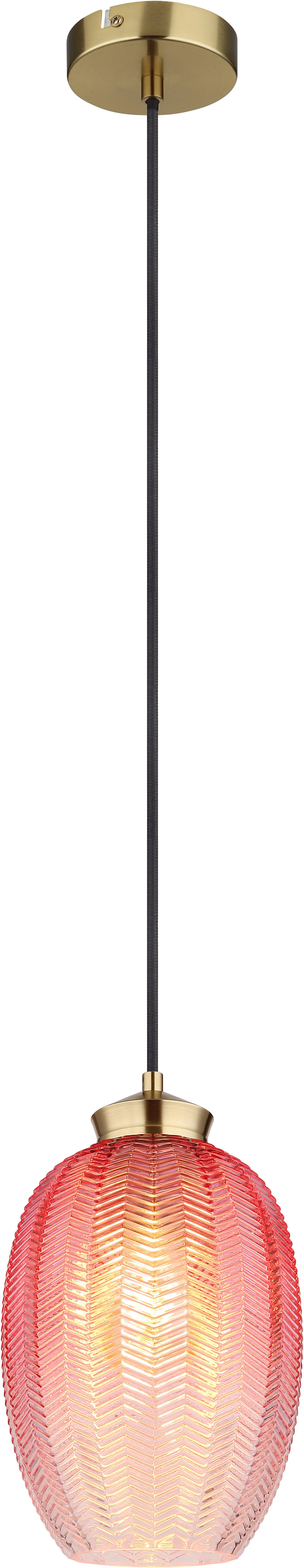 GLOBO LIGHTING Hängeleuchte JESSICA, ohne Leuchtmittel, Hängelampe/Pendelleuchte/Esszimmer/Wohnzimmer/Esstisch