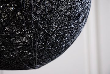 riess-ambiente Bogenlampe COCOONING 205cm schwarz, ohne Leuchtmittel, Wohnzimmer · Kugel · Marmor · Metall · Modern