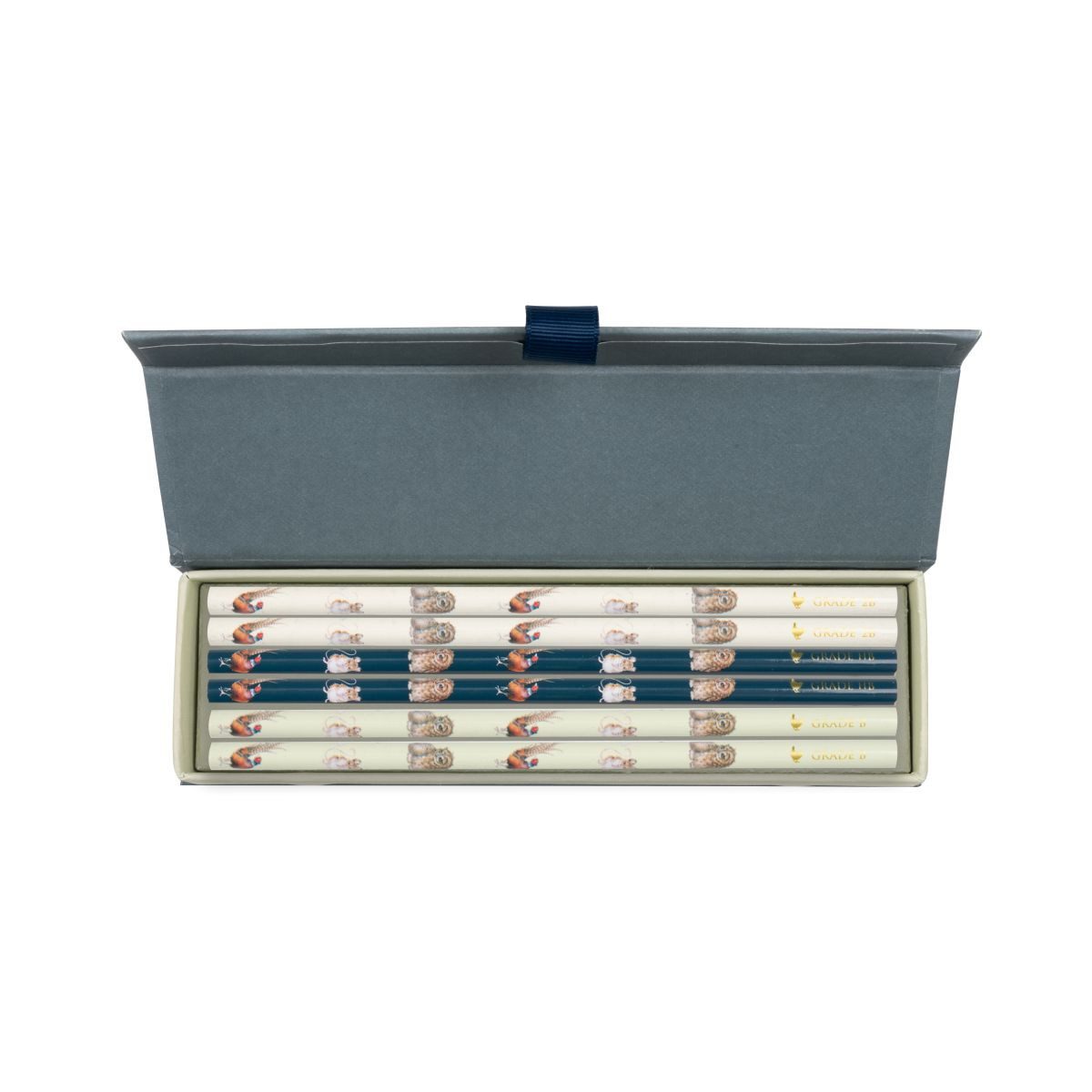 Wrendale Bleistift Wrendale Designs Geschenke-Box mit 6 Bleistiften