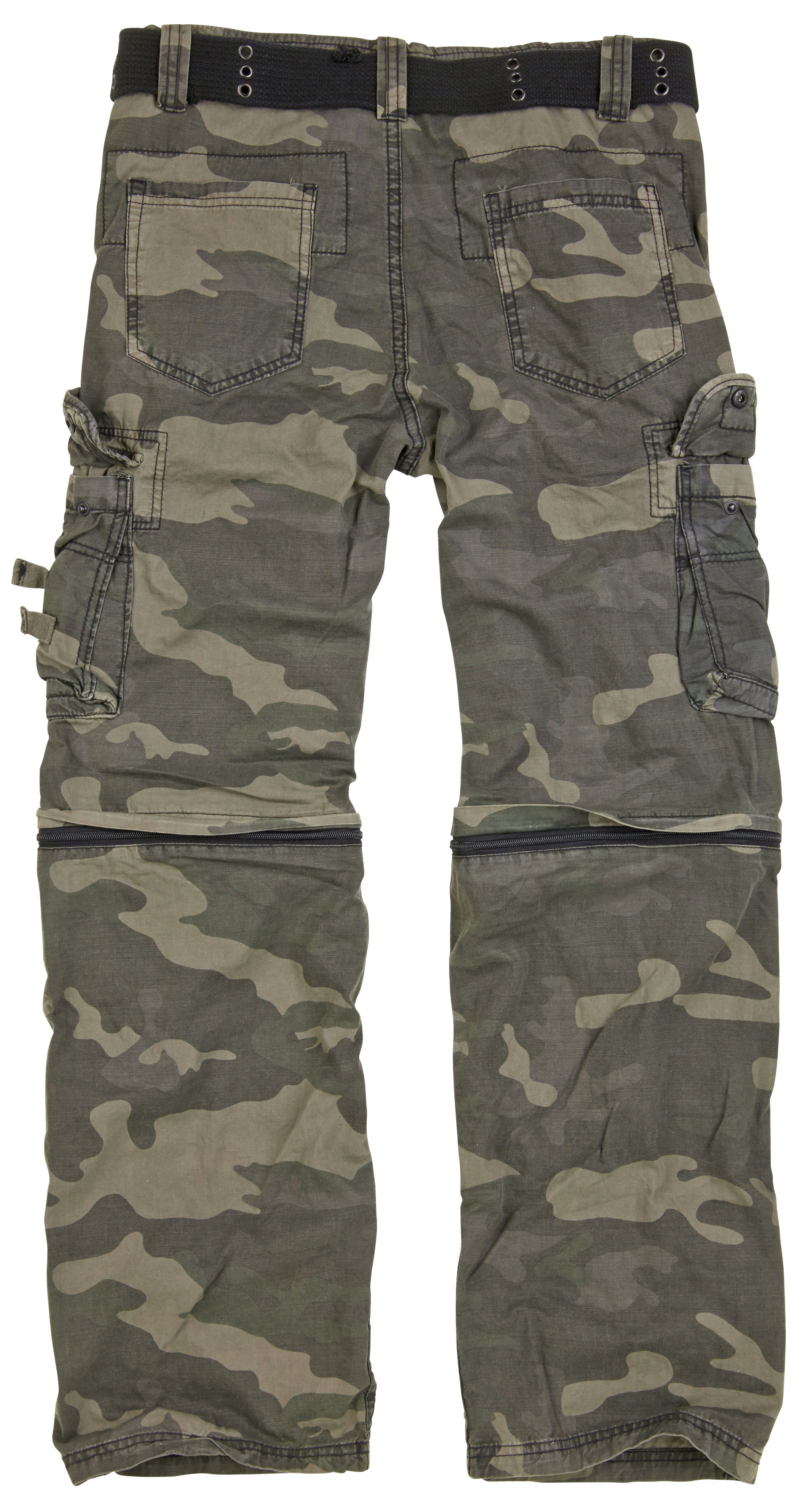 Trooper Cargohose Herren Outback Cargo Vintage Hose Shorts Army Outdoor Pants