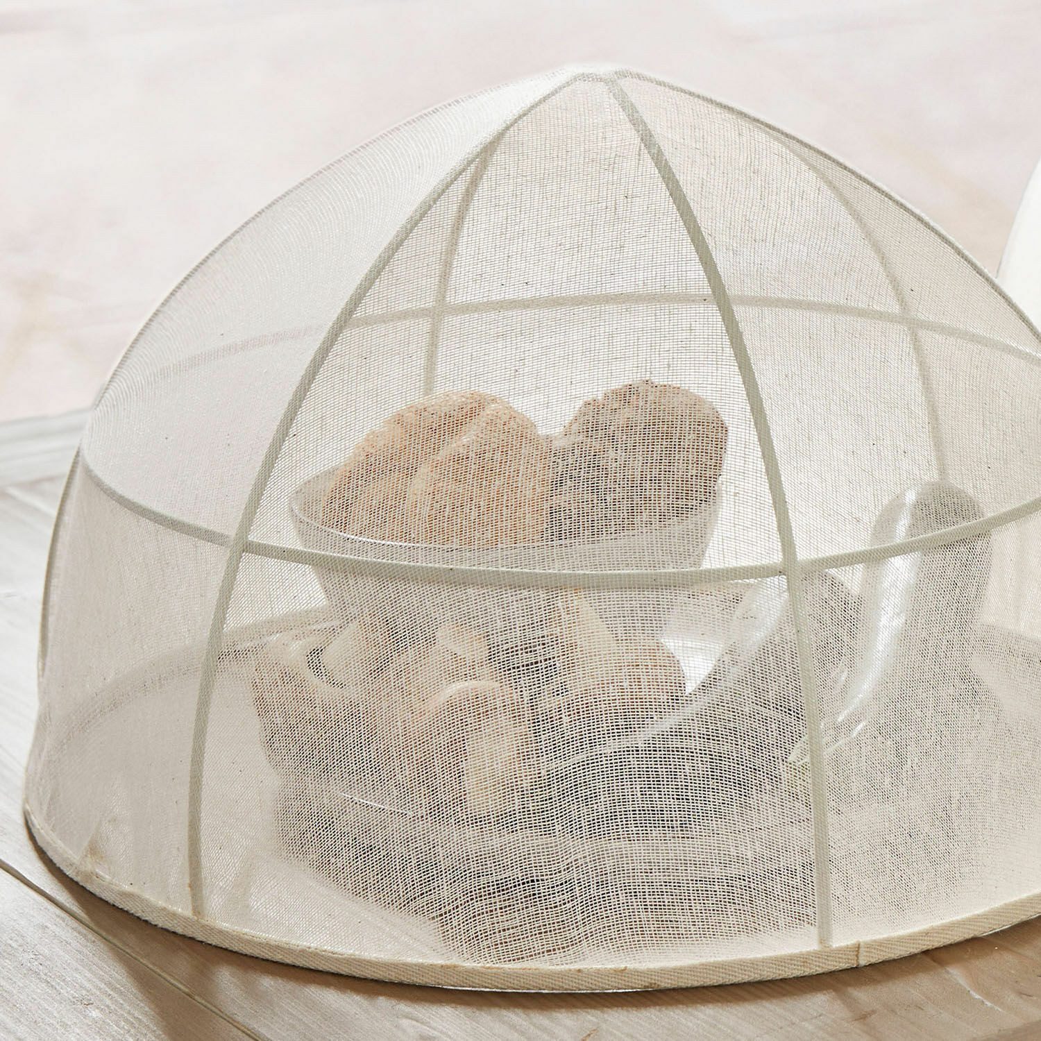 Mirabeau Abdeckhaube Abdeckhaube 2er Set Ognéville beige – Bild 5 von 5