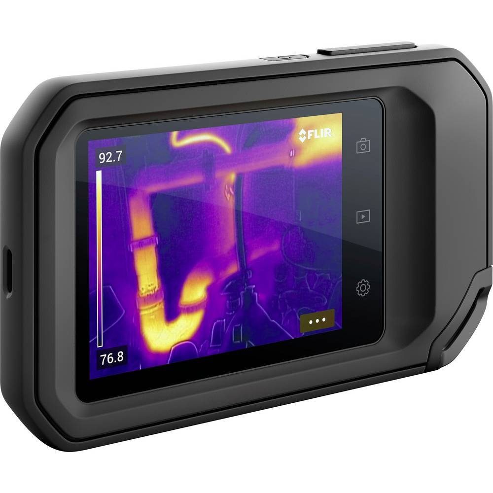 Flir Wärmebildkamera Wärmebildkamera 90501-0201, MSX®, WiFi, integrierte Digitalkamera, 2m fallsicher