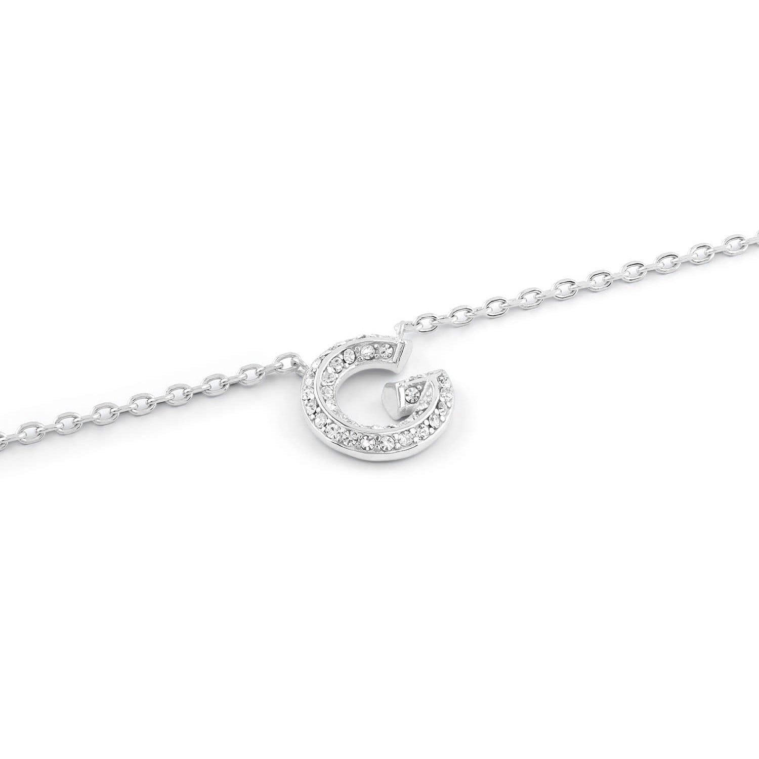 Guess Kette mit Anhänger JUBN05441JWRHT/U, für Damen G Pavé