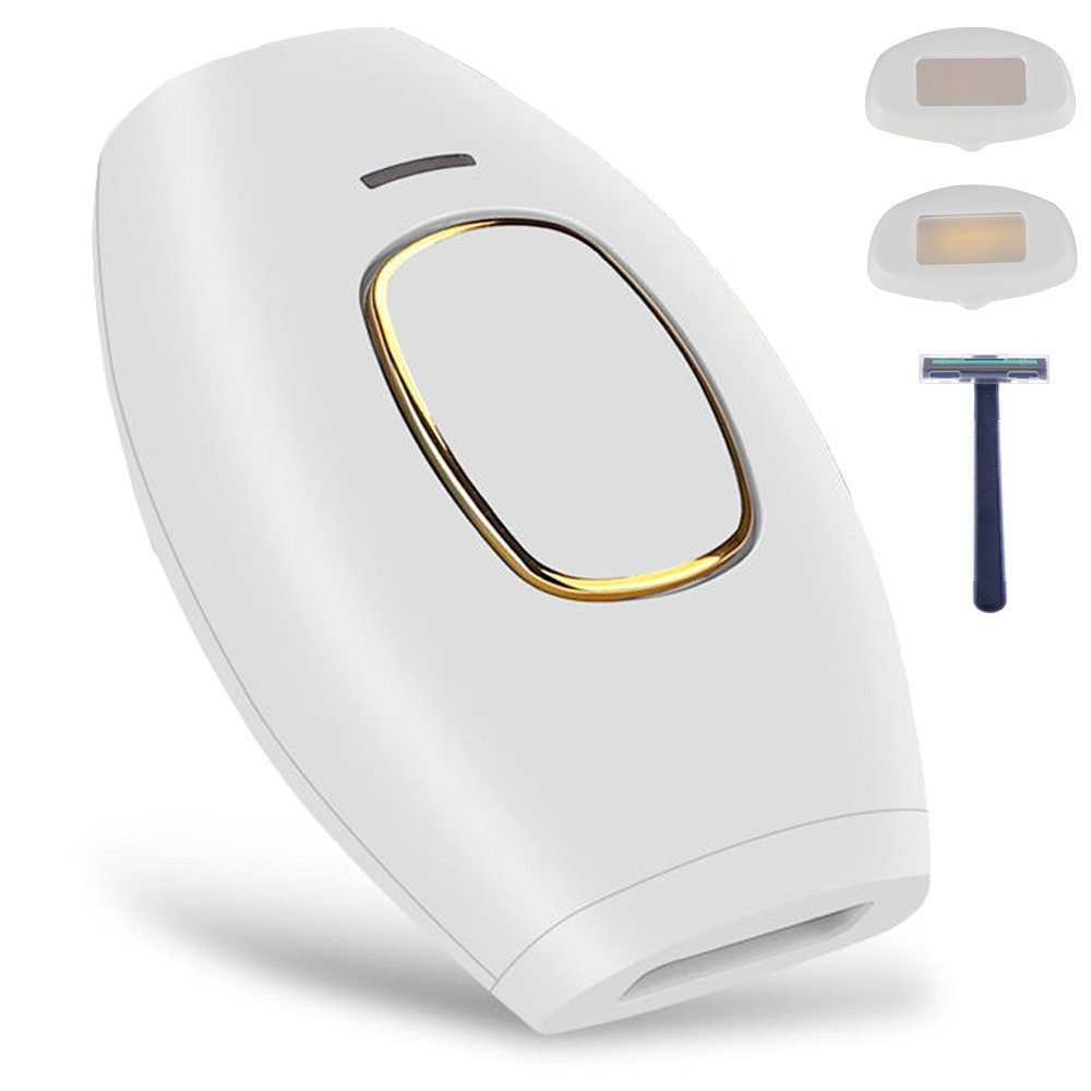 oyajia IPL-Haarentferner IPL Geräte Haarentfernungsgerät Laser, mit 5 Energiestufen & 2 Modi, 500,000 Lichtimpulse, für Körper, Gesicht, Bikinizone und Achseln