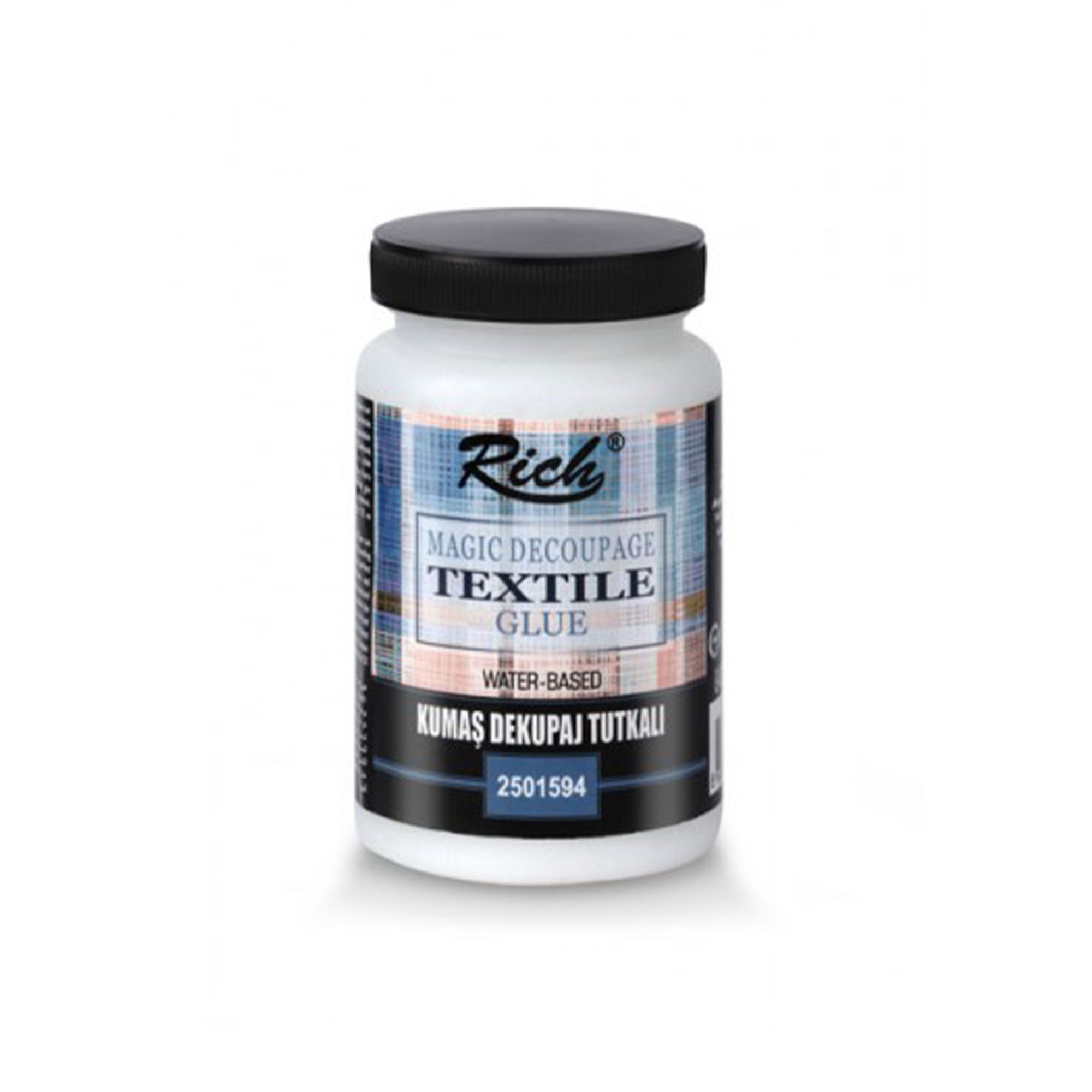 RICH Textilfarbe Rich Magic Decoupage Textile Glue - 120ml/250ml Transparenter