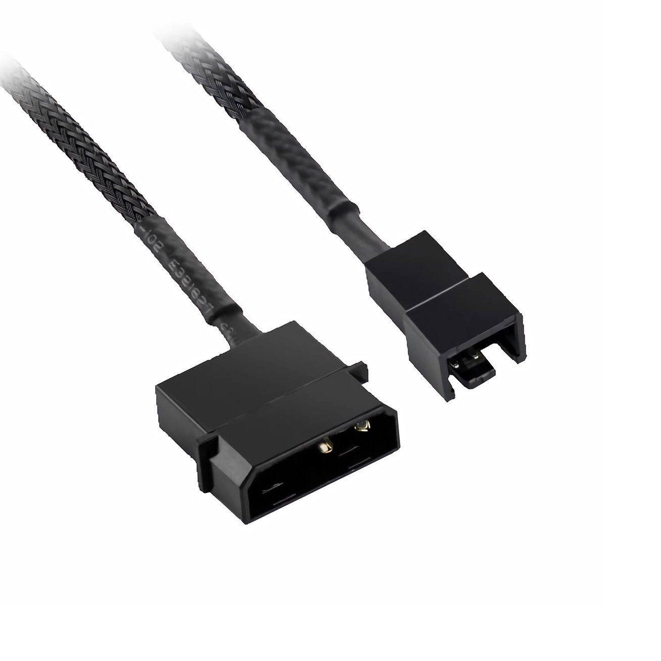 H28 4pin Molex Stecker auf 3p/4pin Adapterkabel für Computer PC Lüfter Computer-Kabel