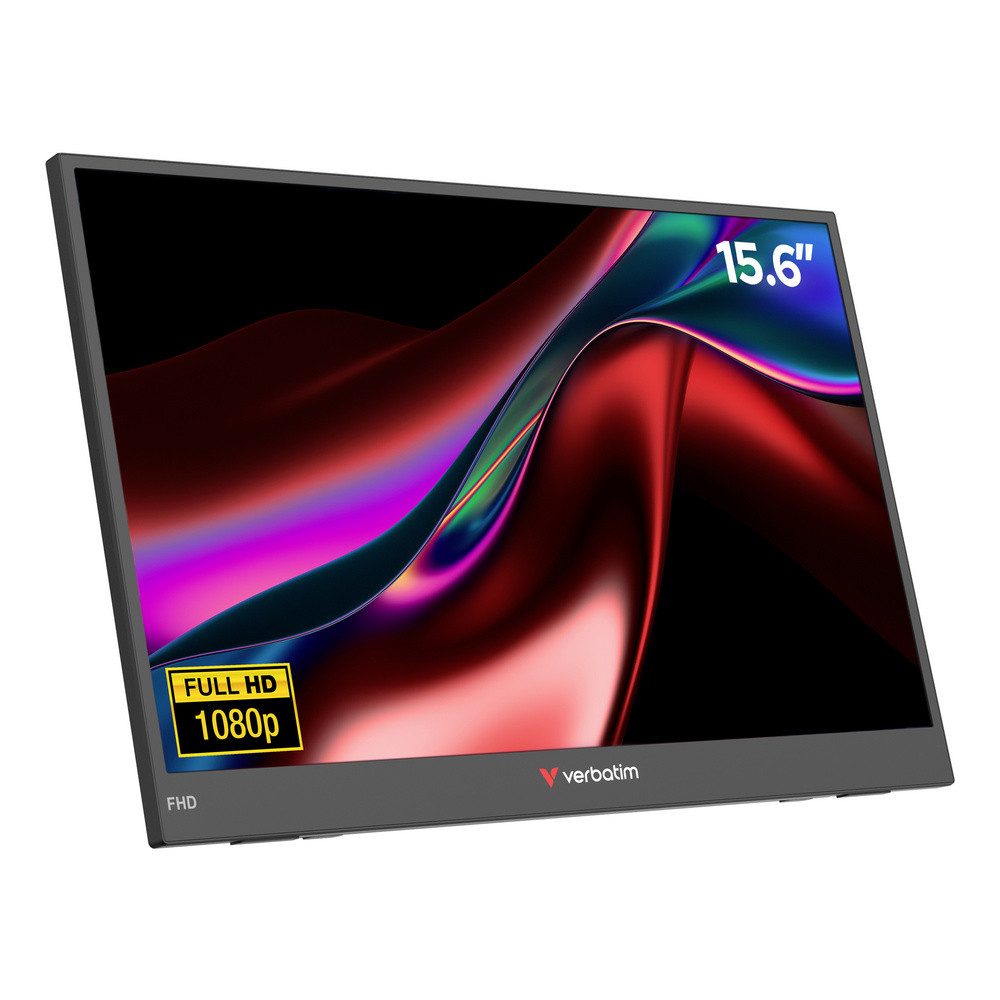 Verbatim Verbatim LIGHT Portabler Monitor EEK A (A - G) 39.6 cm (15.6 Zoll) 1 LED-Monitor