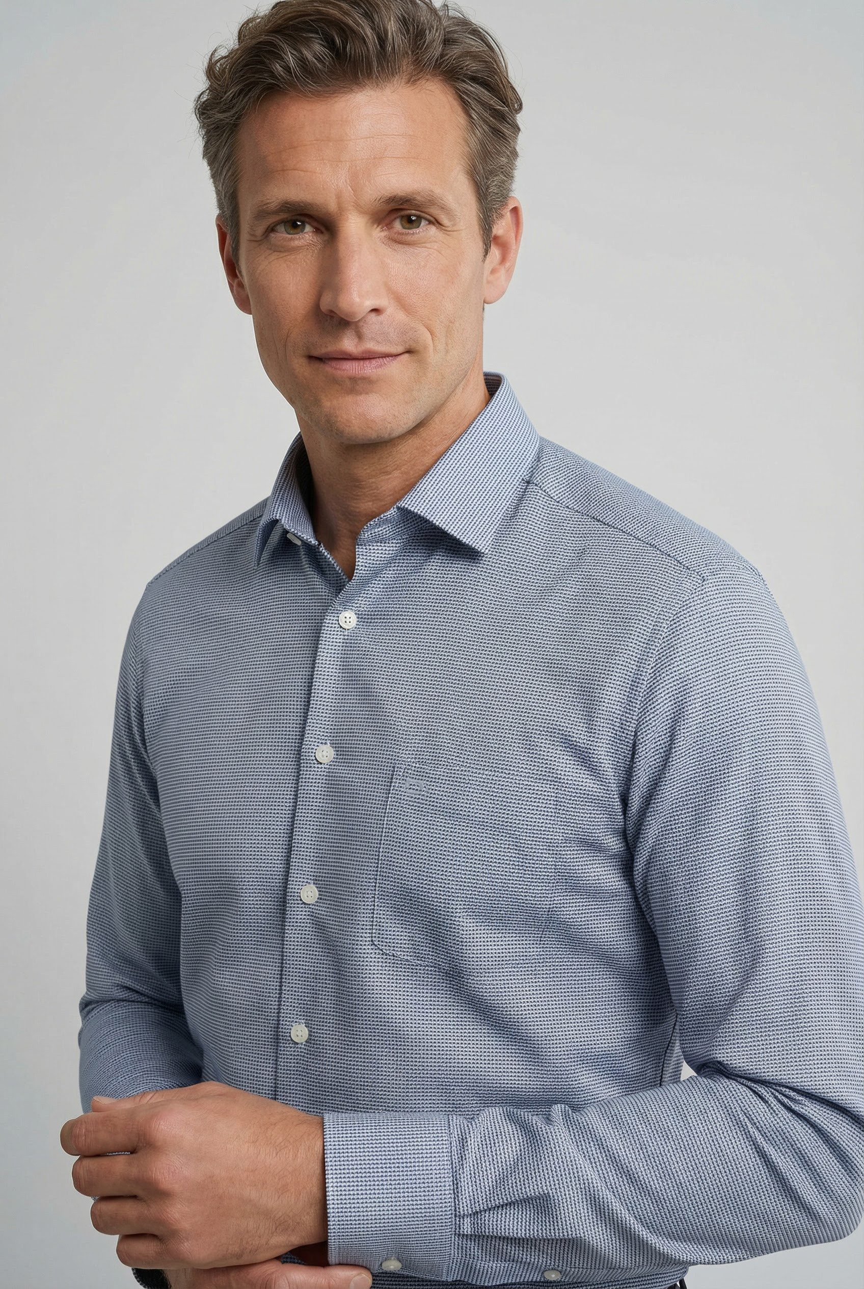 OLYMP Businesshemd Luxor modern fit modisch gemustert