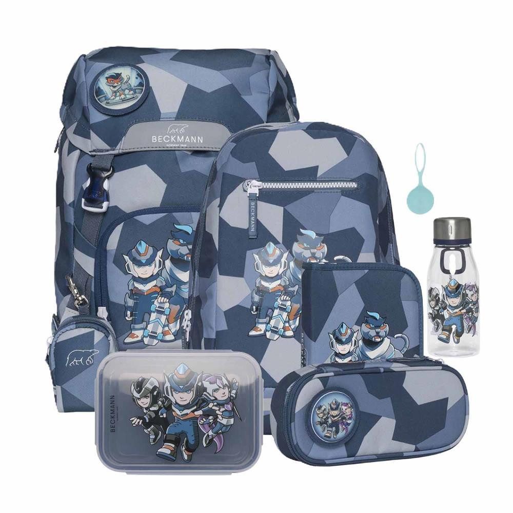 Beckmann Schulranzen Classic (8tlg., inkl. Trinkflasche und Lunchbox)