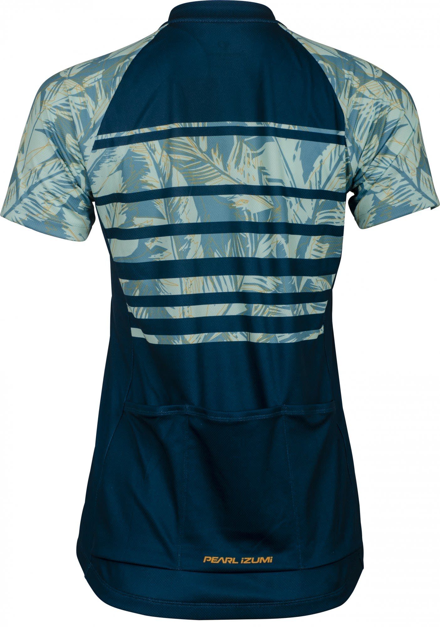 Pearl Feather Bl Damen - Izumi - W Pearl Palm Kurzarm-Shirt Jersey Striped Bl Gr Izumi T-Shirt Classic
