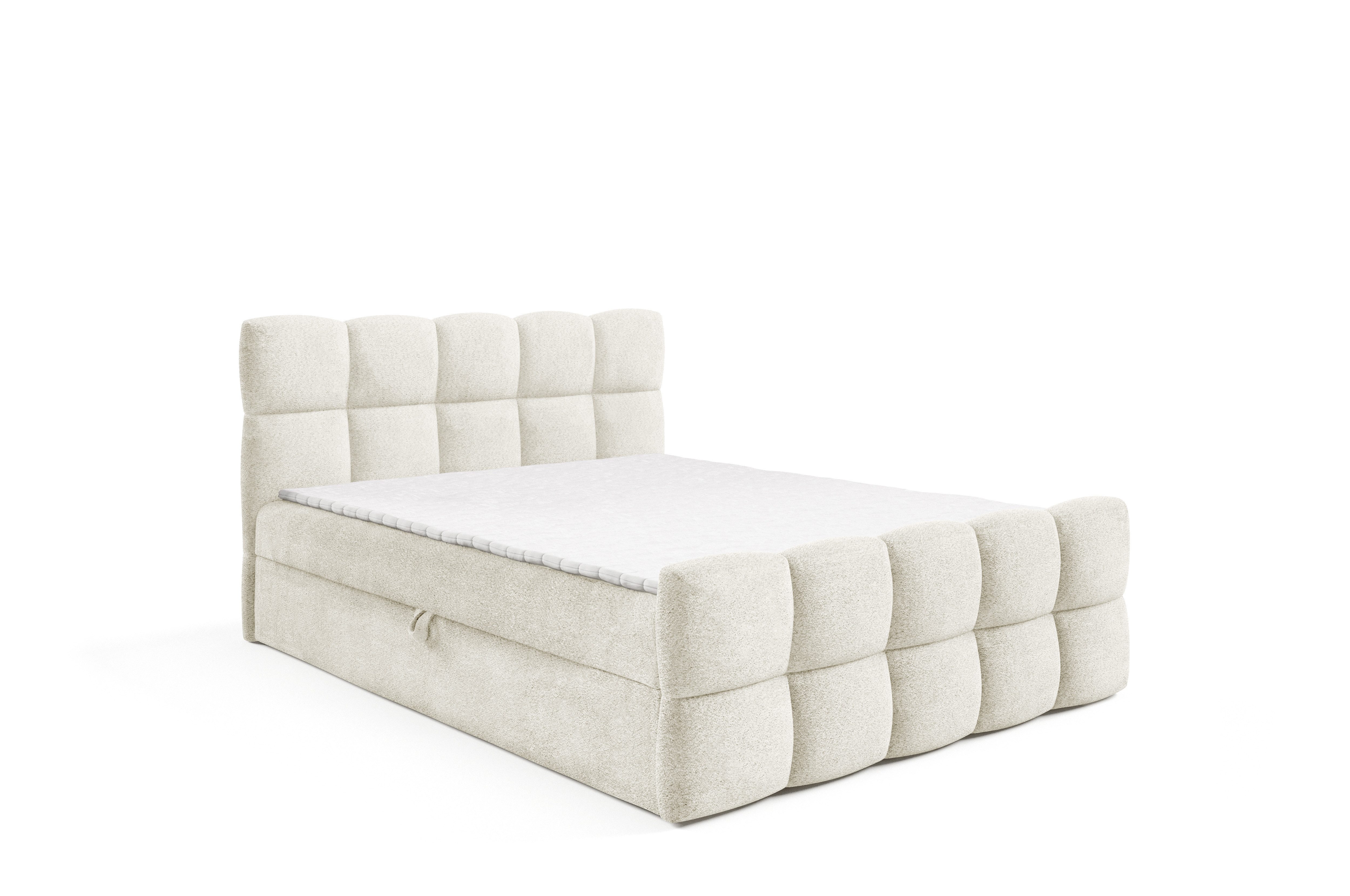 yourhouse24 Boxspringbett Valentino mit 2 Bettkästen, günstig online kaufen