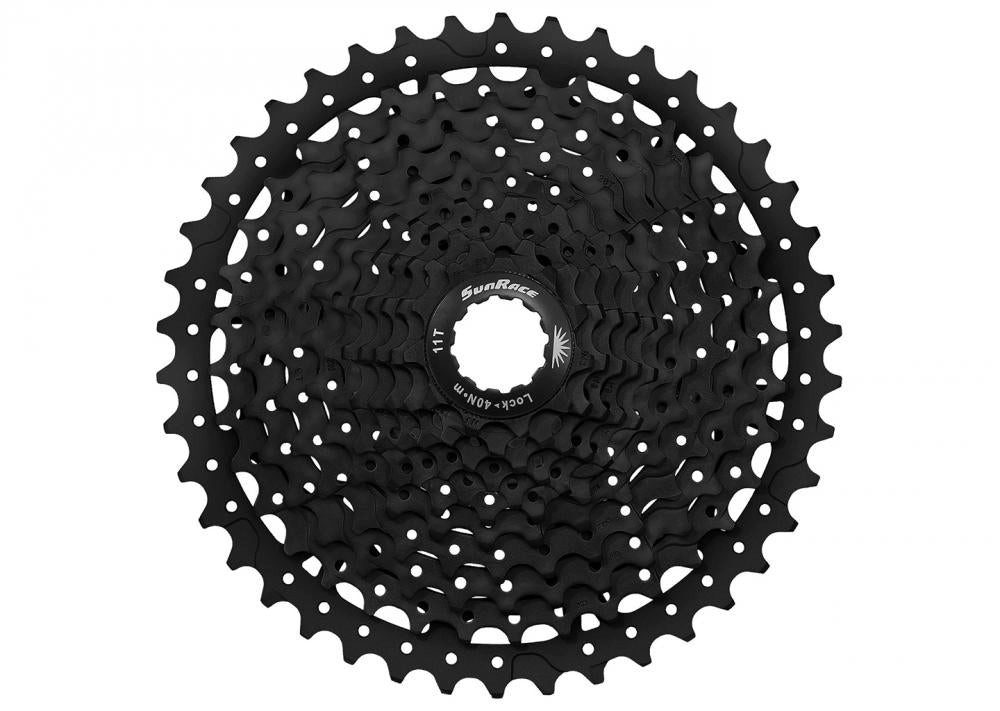 SunRace Zahnkranz SunRace Kassette CSMS8 EAY 11-fach Fluid Drive Plus 11-42 Zähne 11-13-