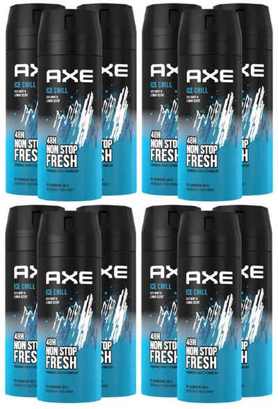 axe Deo-Spray Ice Chill Deo Spray Set 150ml, 12-tlg.