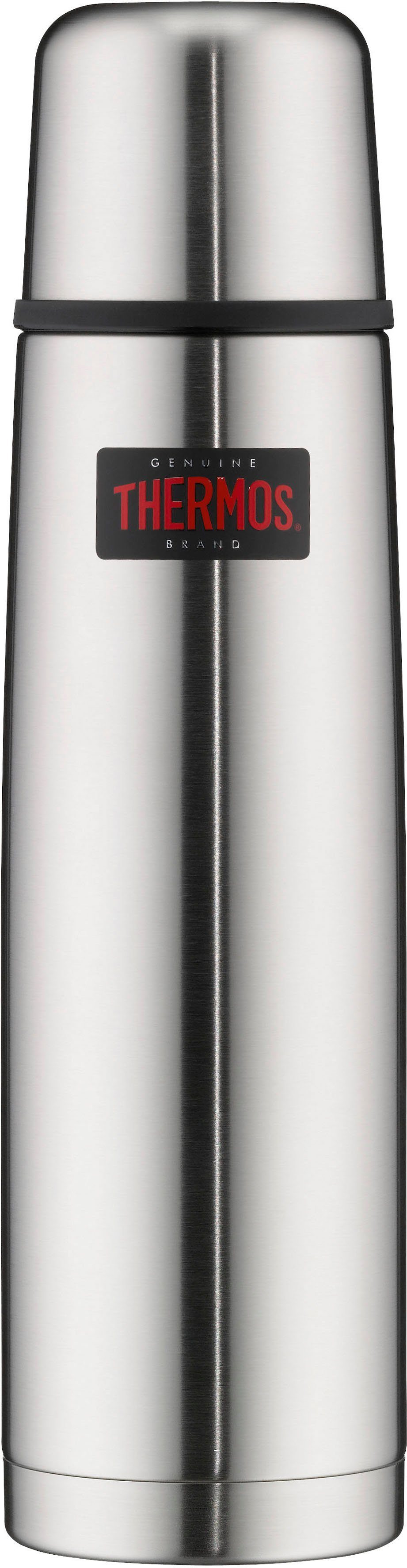 THERMOS Isolierkanne Light & Compact, 1 l, (1-St), aus bruchfestem Edelstahl