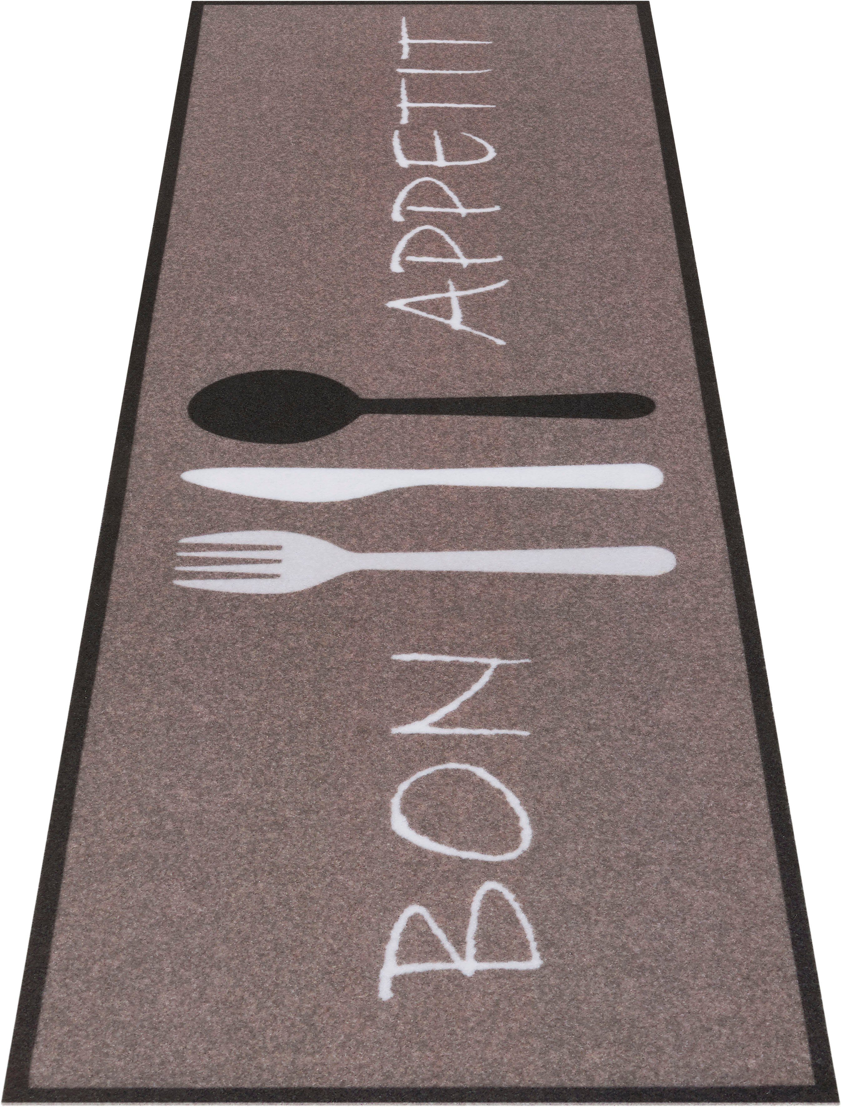 HANSE Home Küchenläufer Bon Appetit Cutlery, rechteckig, Höhe: 3 mm, Läufer, Rutschfest, Küchenteppich, Küche, Teppich, Pflegeleicht – Bild 5 von 5