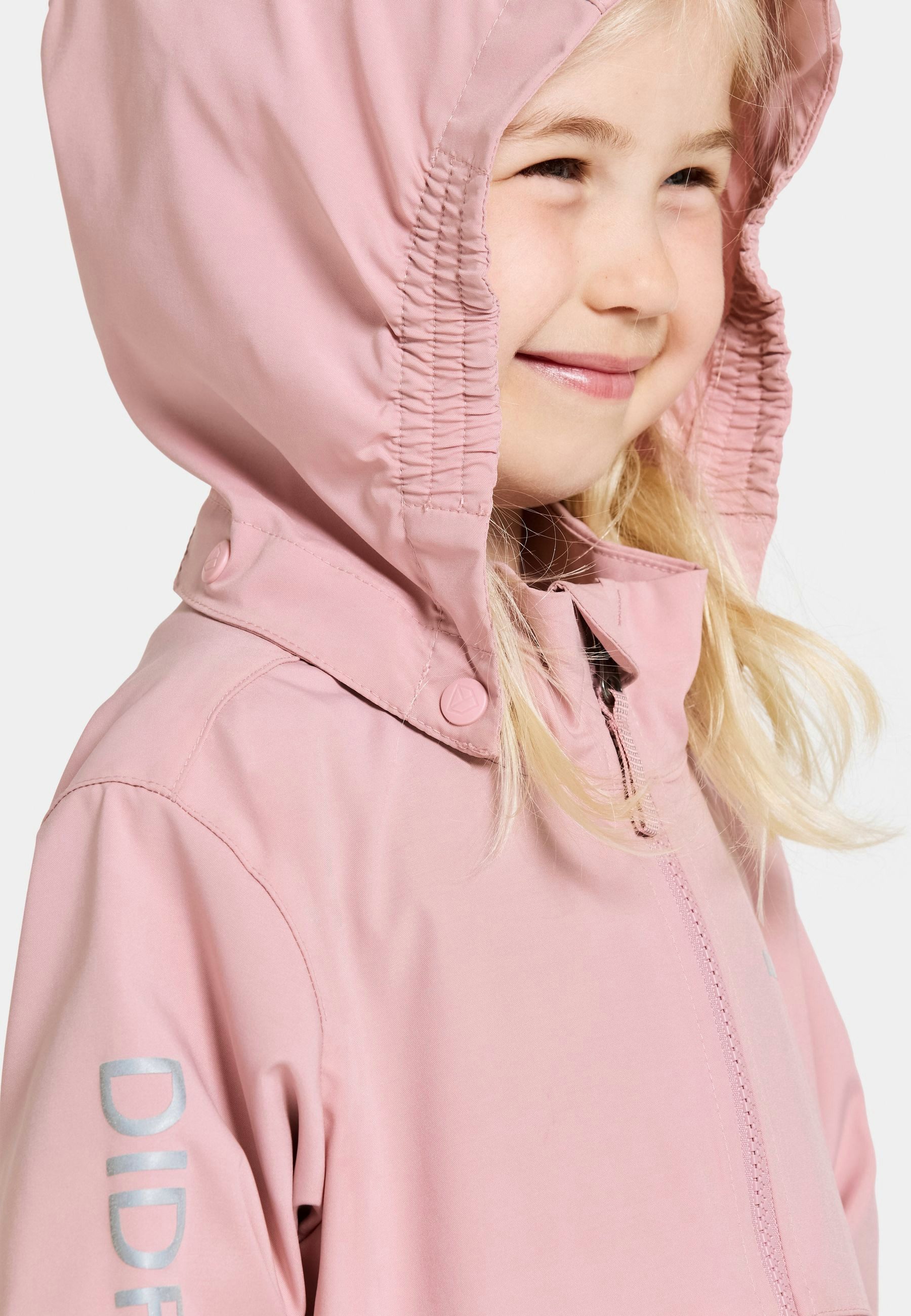 Didriksons Softshelljacke Übergangsjacke Für Kinder wasserabweisend & winddicht HALLON mit Kapuze mit Taschen