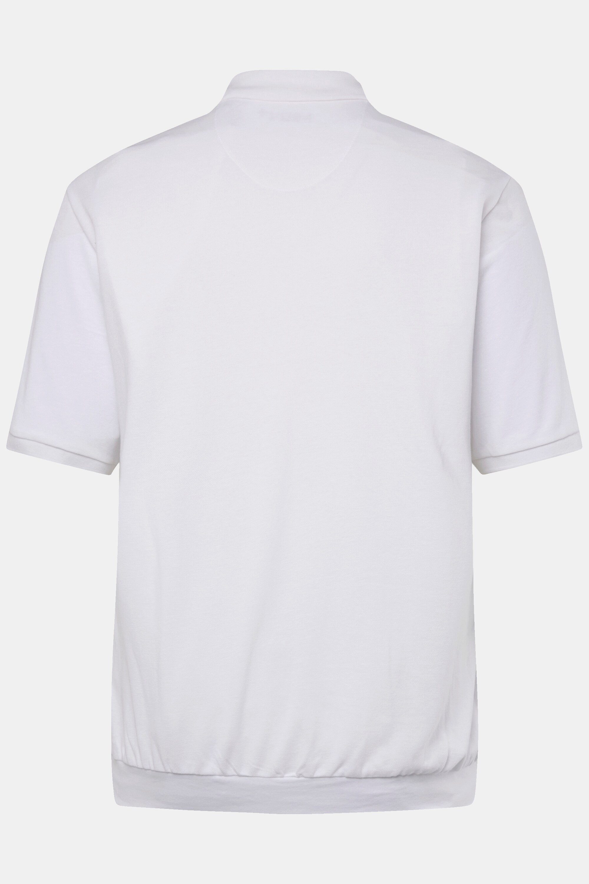 Men Plus Poloshirt Poloshirt Bauchfit Basic Piqué Halbarm