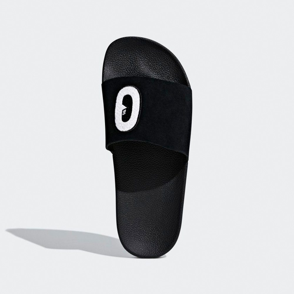 adidas Originals Adilette "Cartoon" W - Core Black / Ftwr White Badesandale