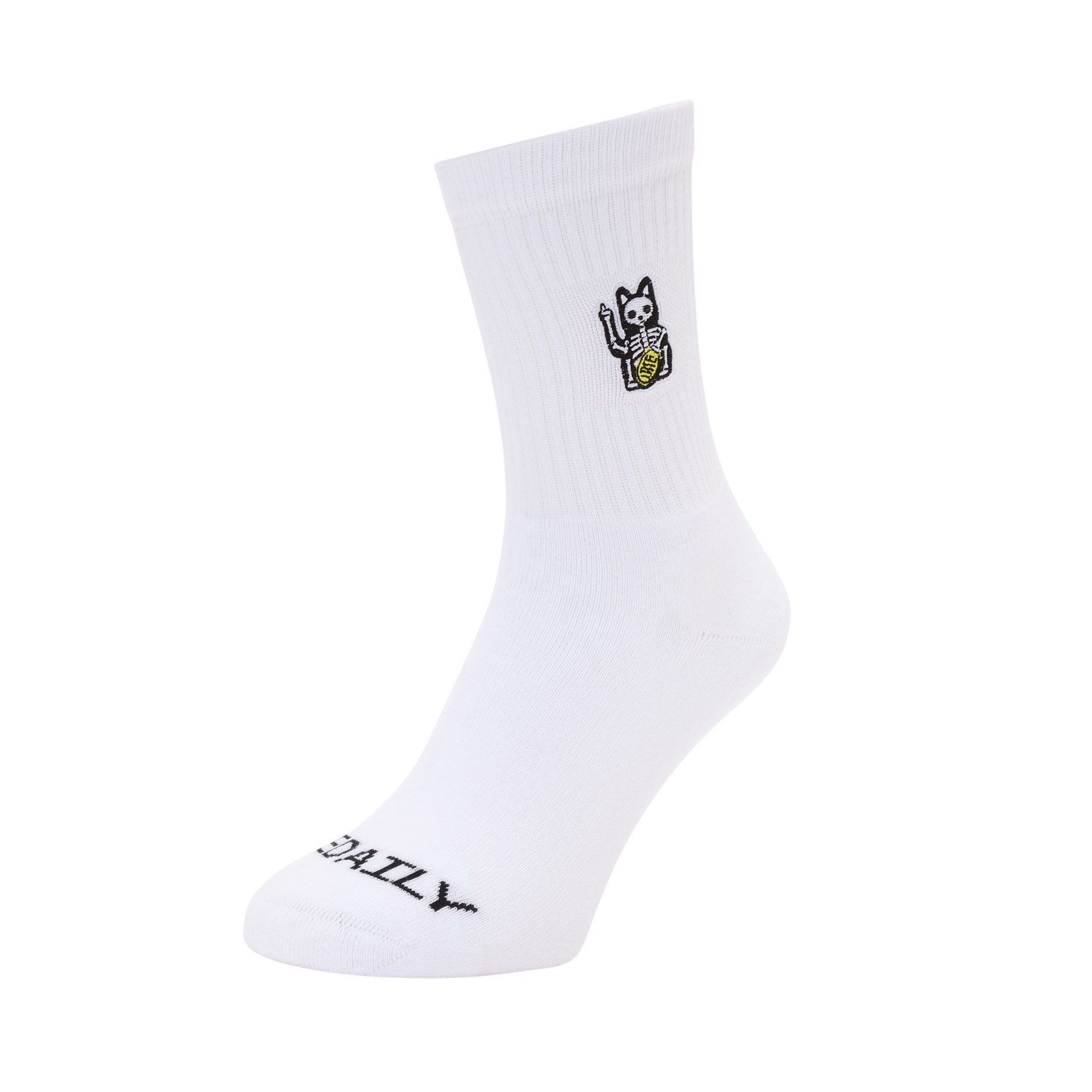 iriedaily Freizeitsocken Hallow Cat 1 Paar Носки mit Stickapplikation