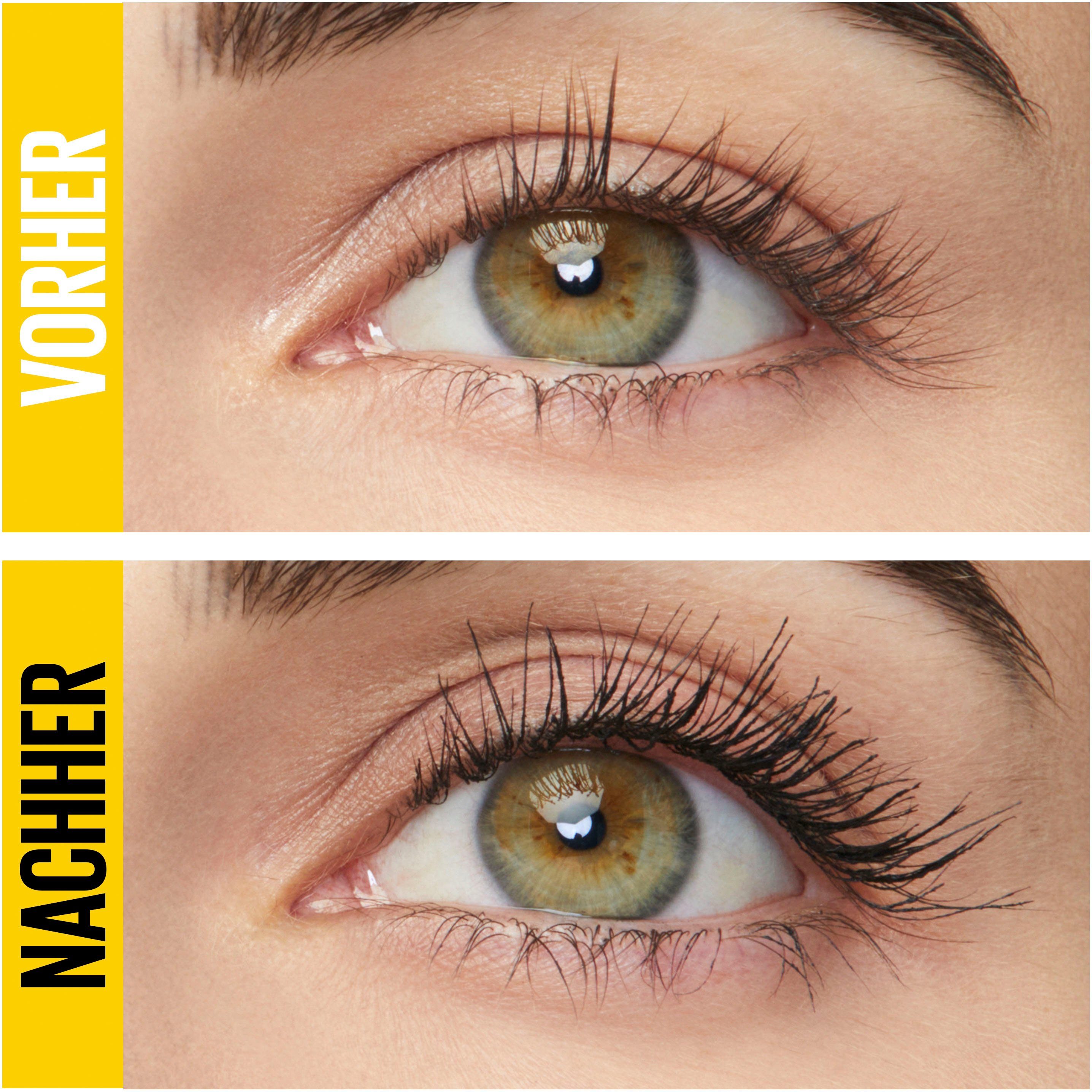 MAYBELLINE NEW YORK Mascara Colossal Curl Bounce, mit langem Halt