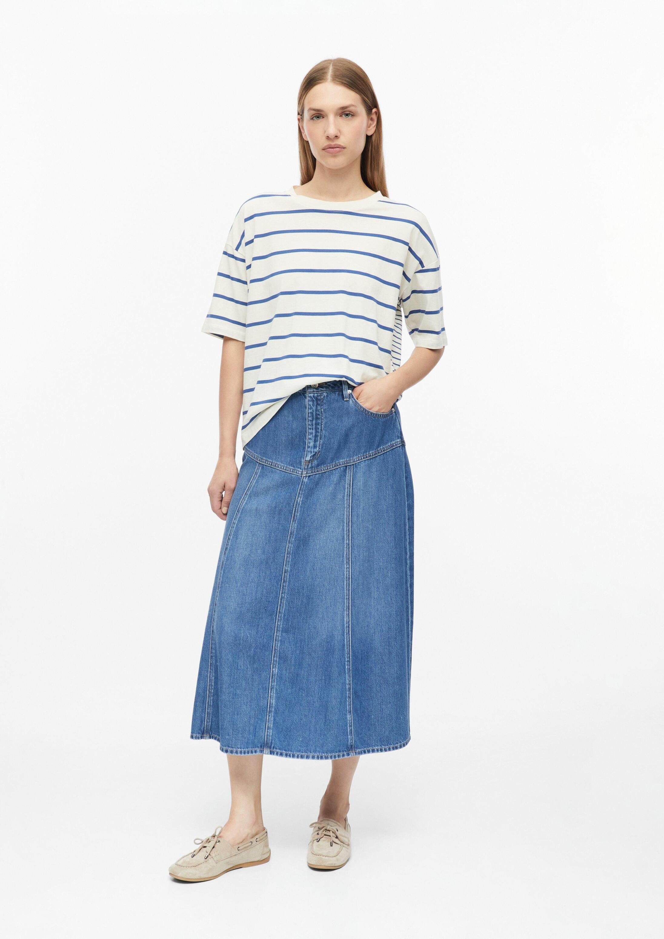 s.Oliver Midirock Rock Ausgestellter High Rise-Jeansrock