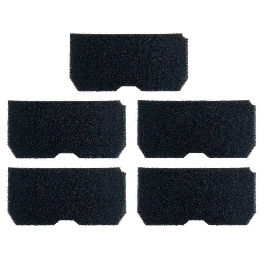Trade-Shop Ersatzfilter Schwammfilter 5x passend für V-Zug 296 YSVB1HP7SEGLEFTHYNGE, Zubehör für Blomberg / Arcelik / Beko 2952380100, 4054905462261, Maße: 215 x 107mm / Material: Schaumstoff / waschbar