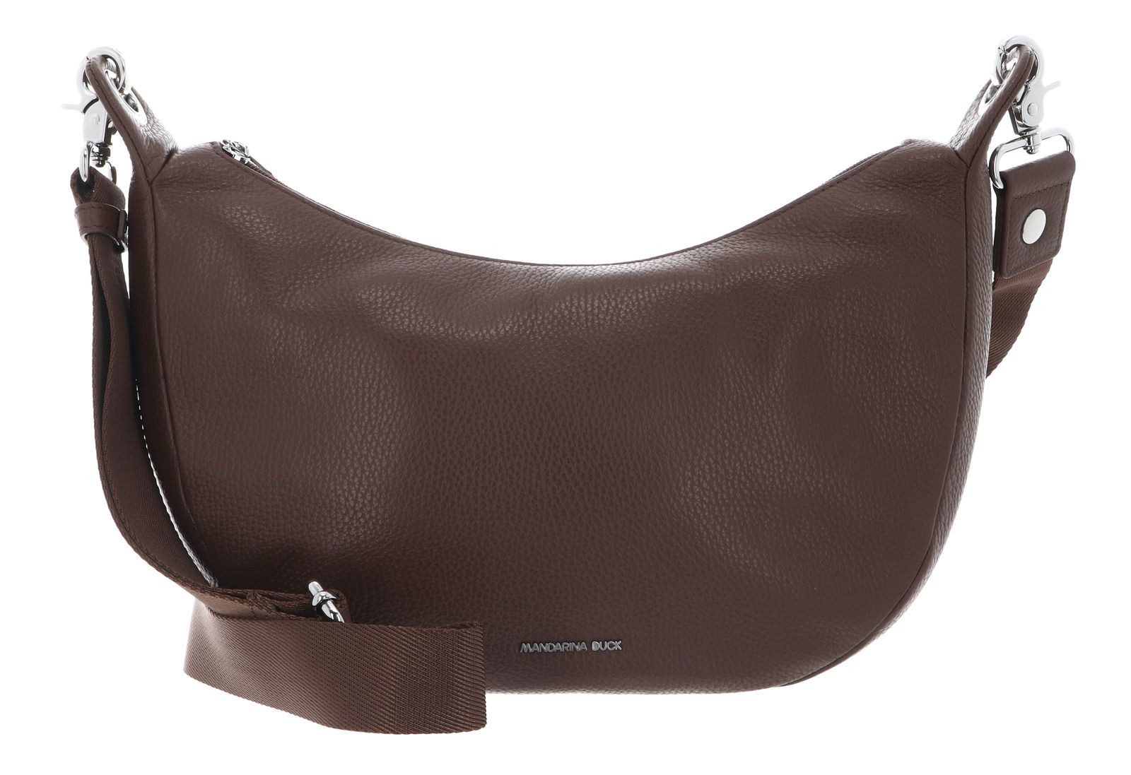 Mandarina Duck Umhängetasche Hobo Bag, aus echtem Rindsleder