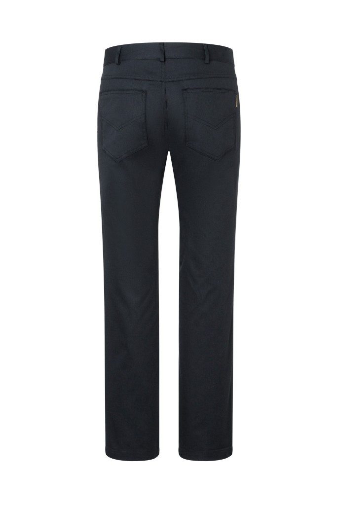 Karlowsky Fashion Arbeitshose KARLOWSKY Herren Hose MANOLO 5-Pocket-Style Twill Schwarz