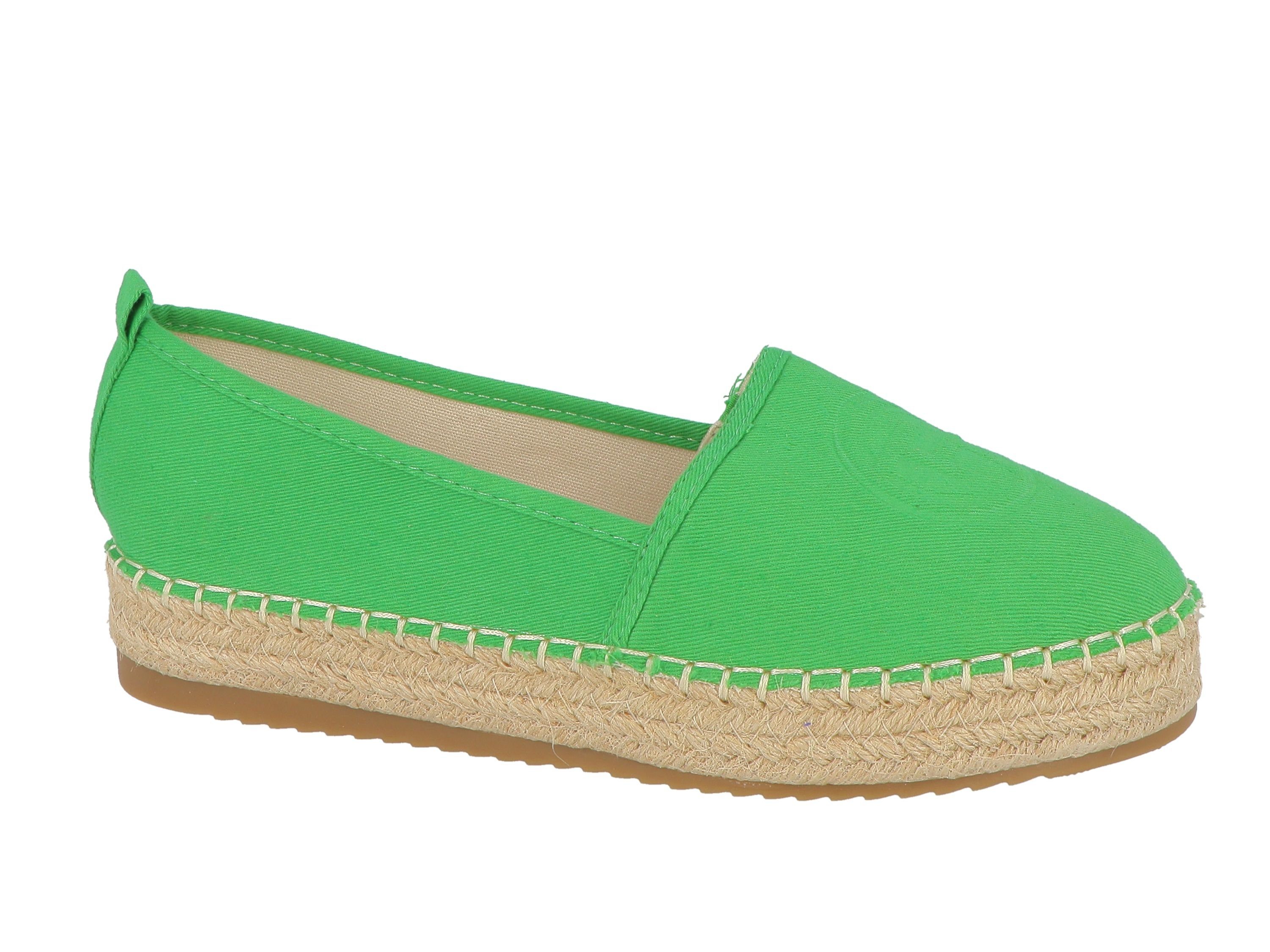 TOM TAILOR Tom Tailor Slipper für Damen Espadrille green | Espadrilles