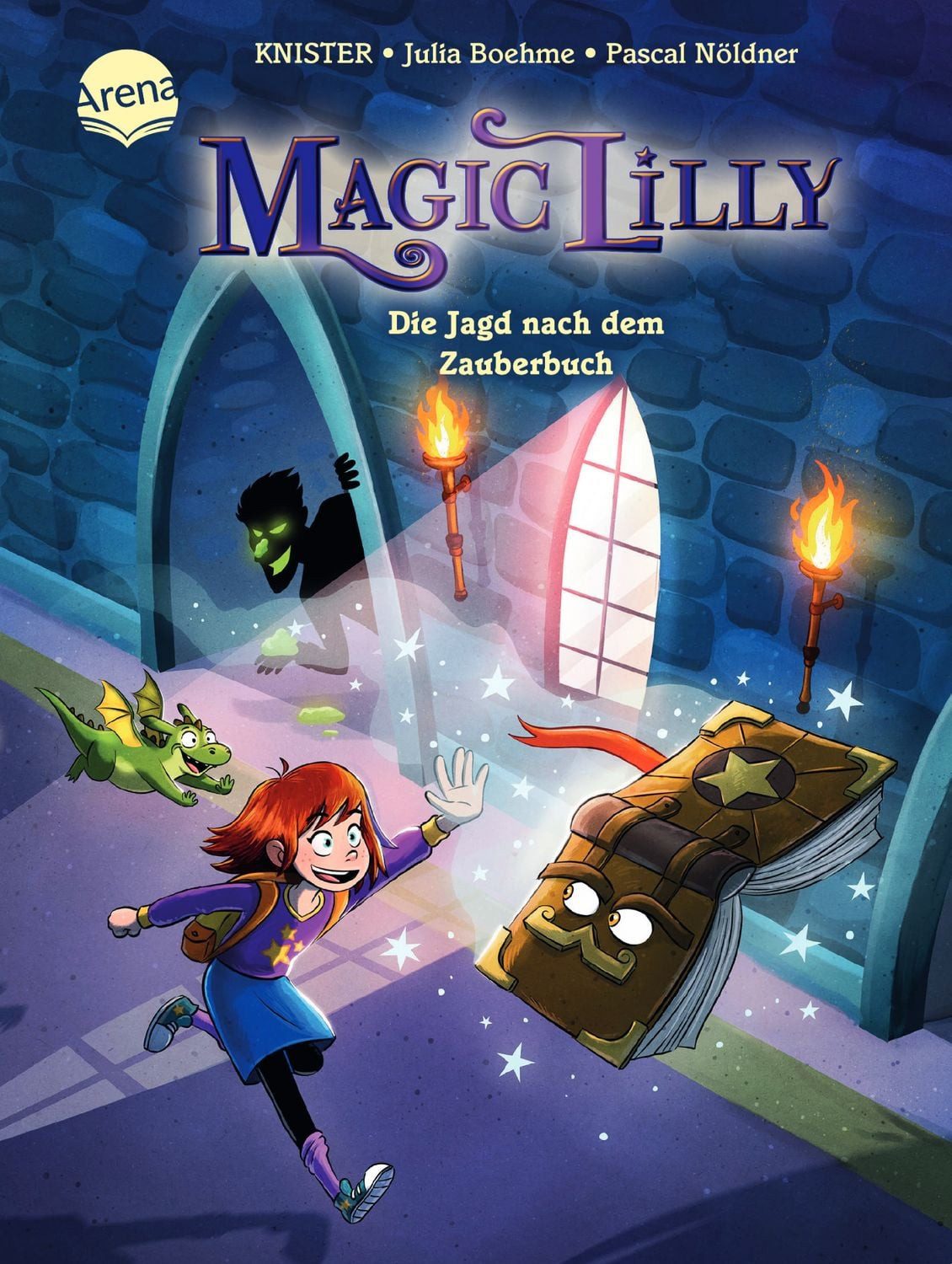 Magic Lilly (1). Die Jagd nach dem Zauberbuch / Julia Boehme, Knister