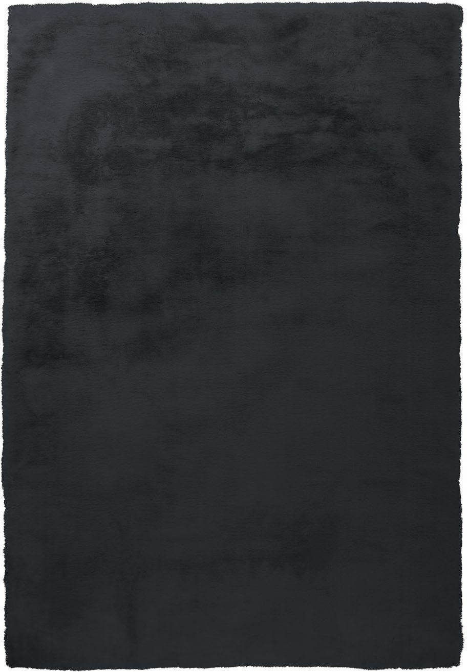 my home Fellteppich Alvin, rechteckig, Höhe: 45 mm, Teppich in Kaninchenfel günstig online kaufen