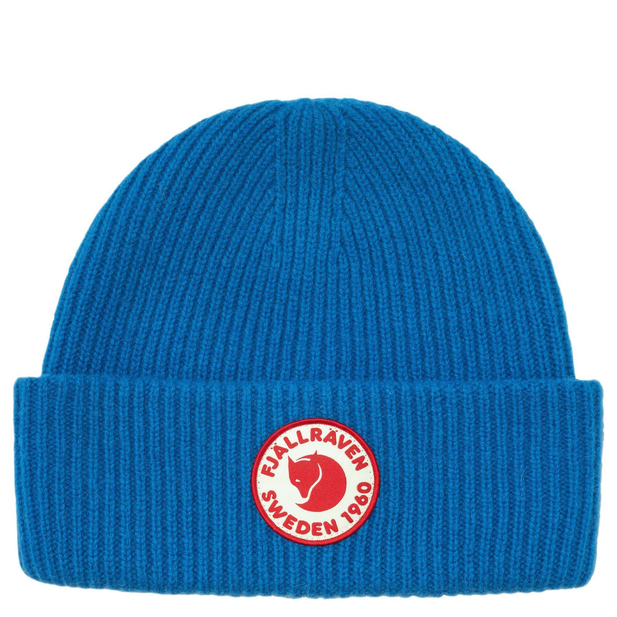 alpine 1960 blue - Mütze Logo Beanie Fjällräven