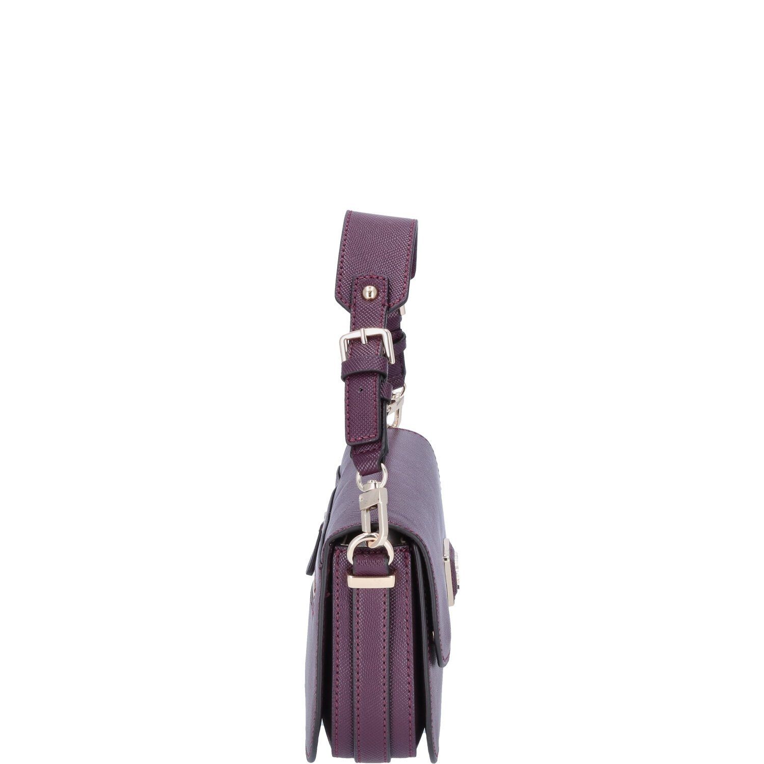 Guess Umhängetasche GUESS Damen Schultertasche Brynlee plum (1, 1-tlg., 1)