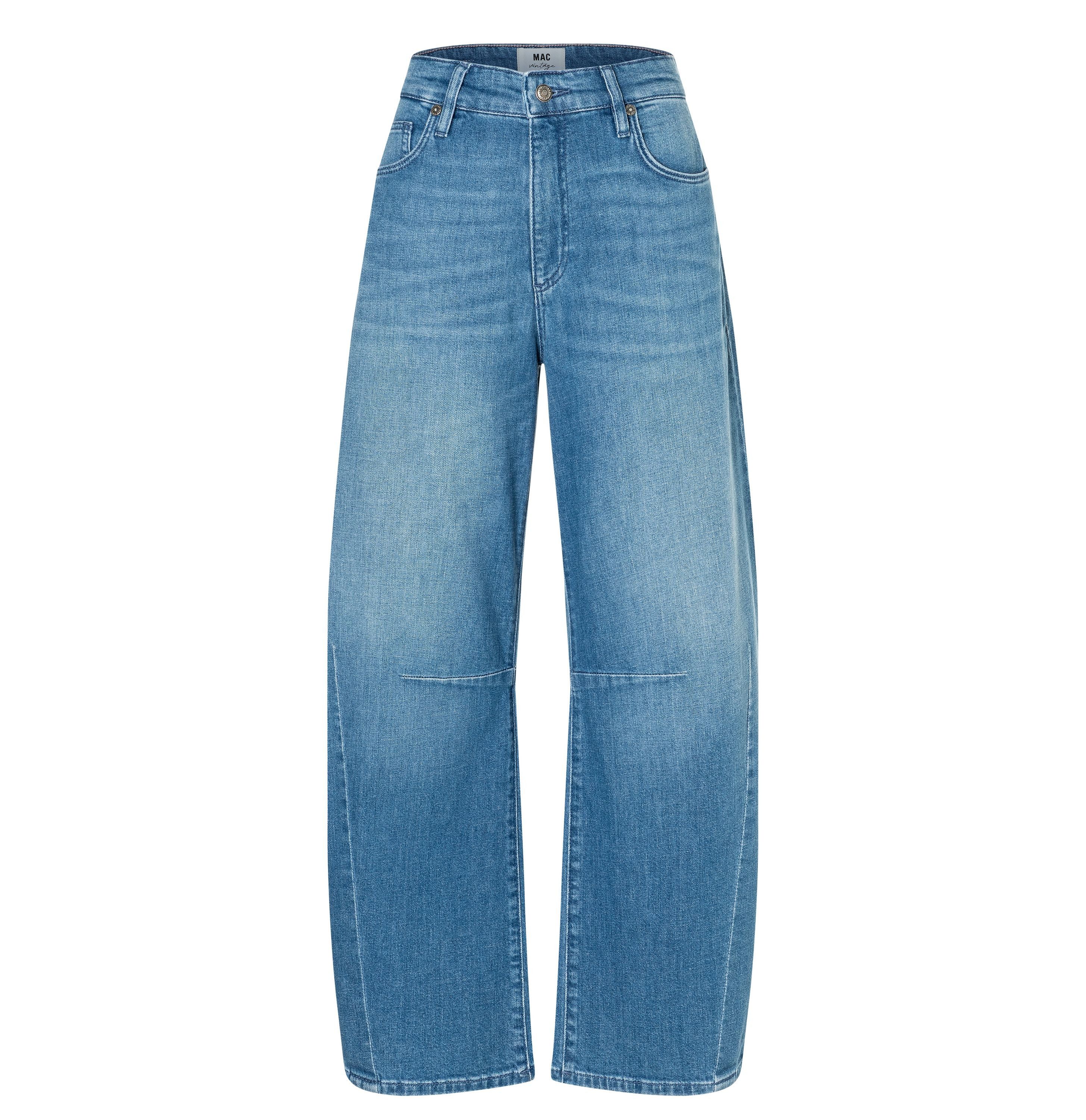 MAC Comfort-fit-Jeans High Waist blau Hohe Taille für hohen Tragekomfort, Five-Pocket-Design, elastisch