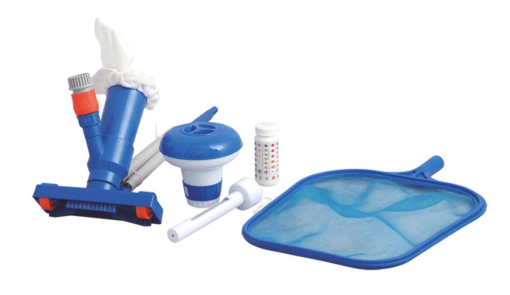 Avenli Poolsprüher CleanPlus Pool Reinigungsset (Reinigungsset, 5 St., Unterwassersauger)