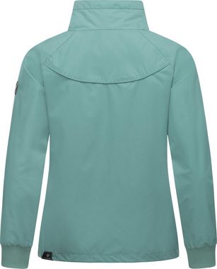 Ragwear Outdoorjacke Apola stylische Damen Übergangsjacke mit hohem Kragen