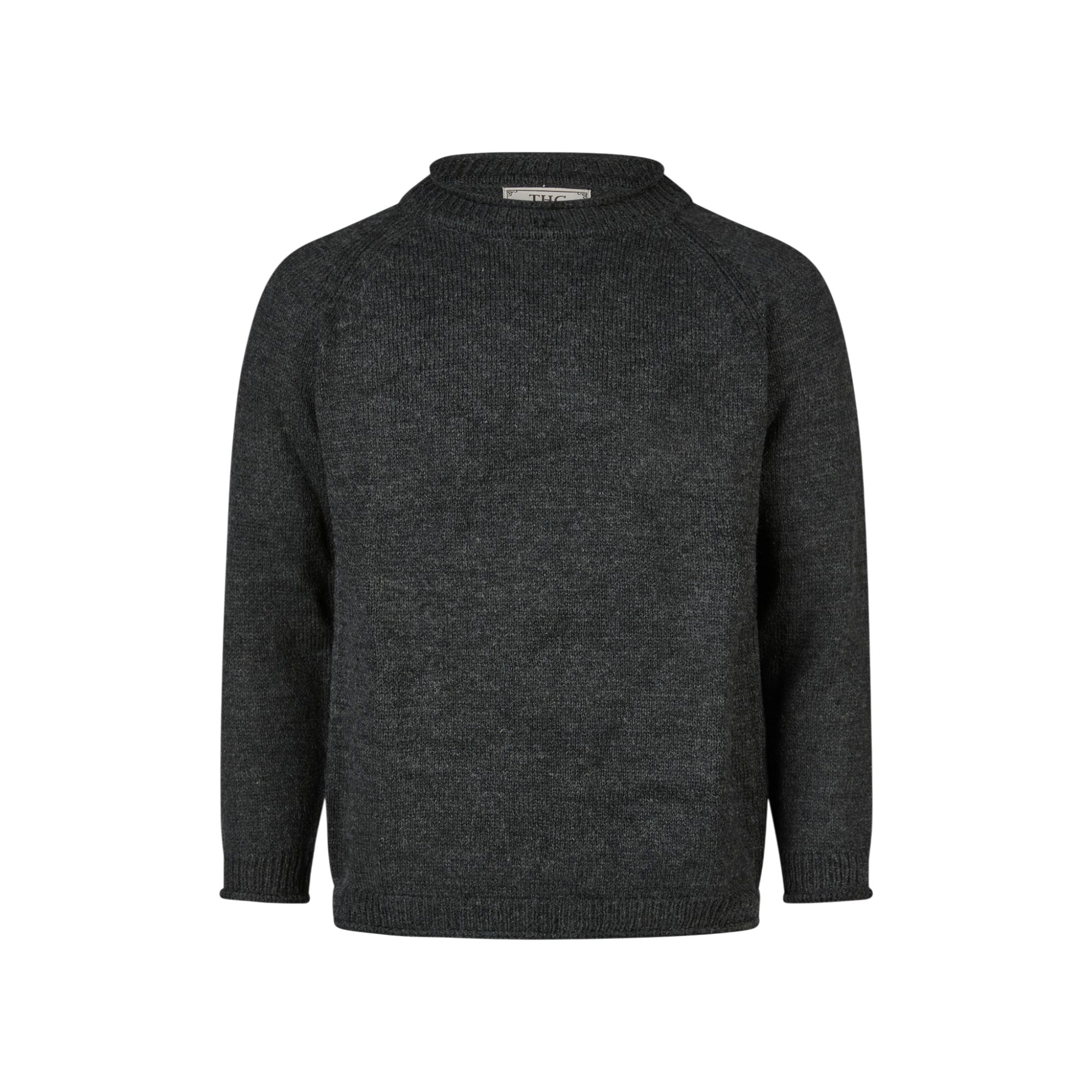 THC Natural Line Strickpullover THC Feinstrick Wollpullover (1 Stück, 1-tlg., 1 Stück) weiche, feine Schurwolle
