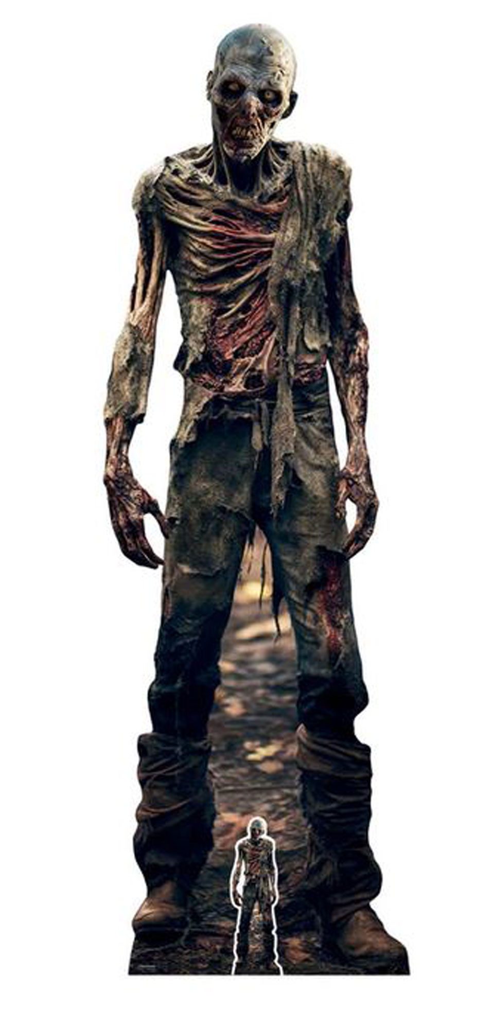 Dekofigur Halloween Pappaufsteller Zombie Pappaufsteller günstig online kaufen