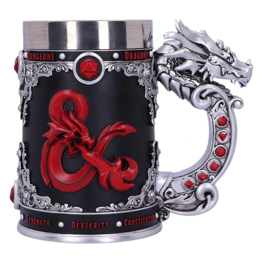 Nemesis Now Bierkrug Dungeons & Dragons Krug Logo