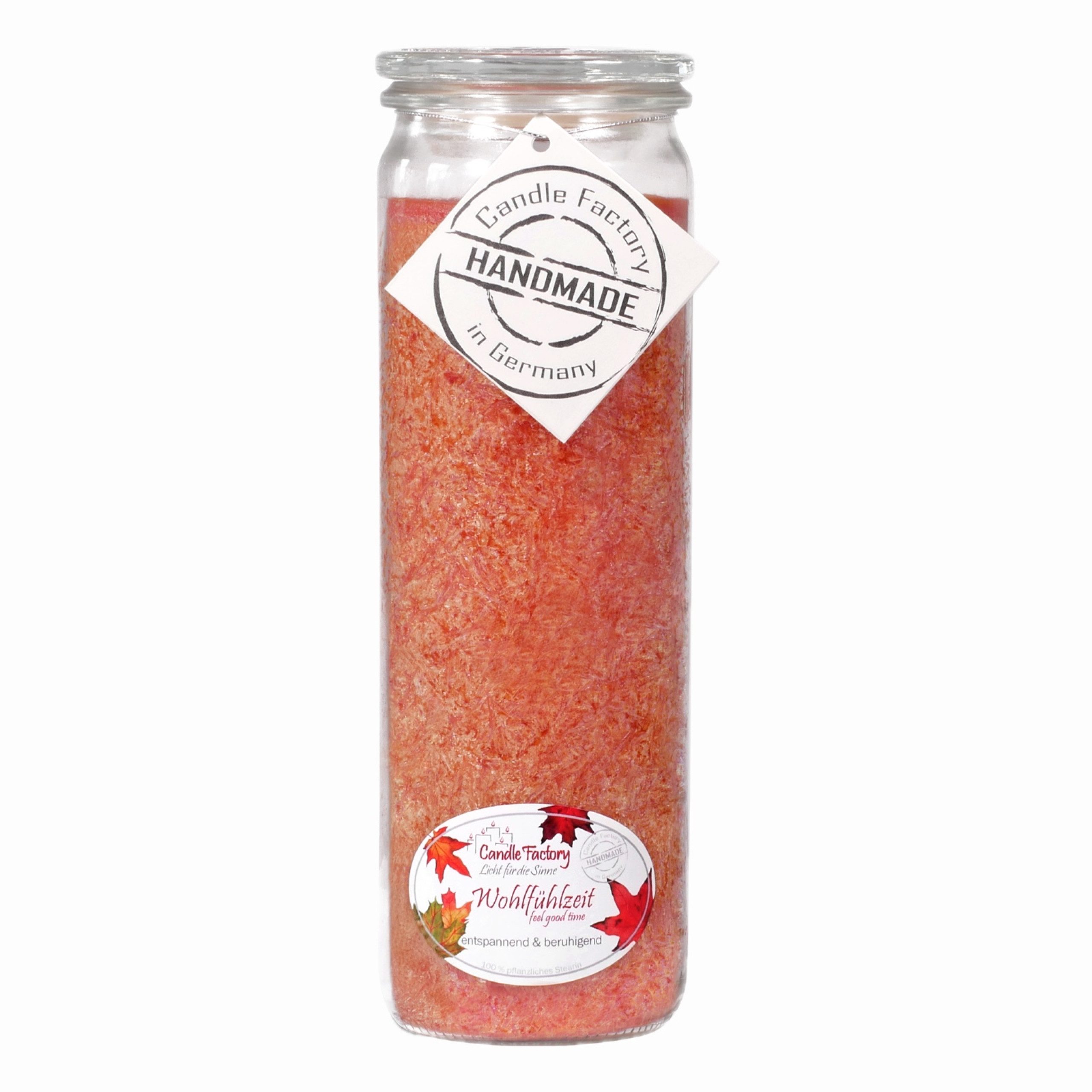 Candle Factory Duftkerze Candle Factory Big Jumbo Wohlfühlzeit Duftkerze Dekokerze 306179