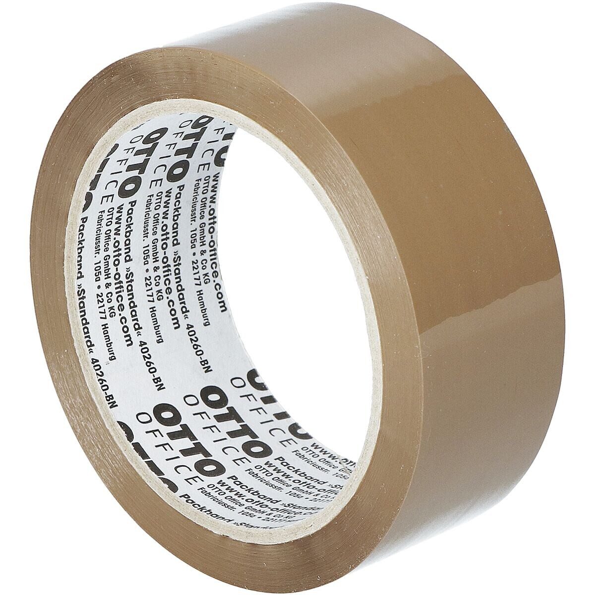Otto Office Klebeband Standard Packband 38 mm x 66 m, reißfest