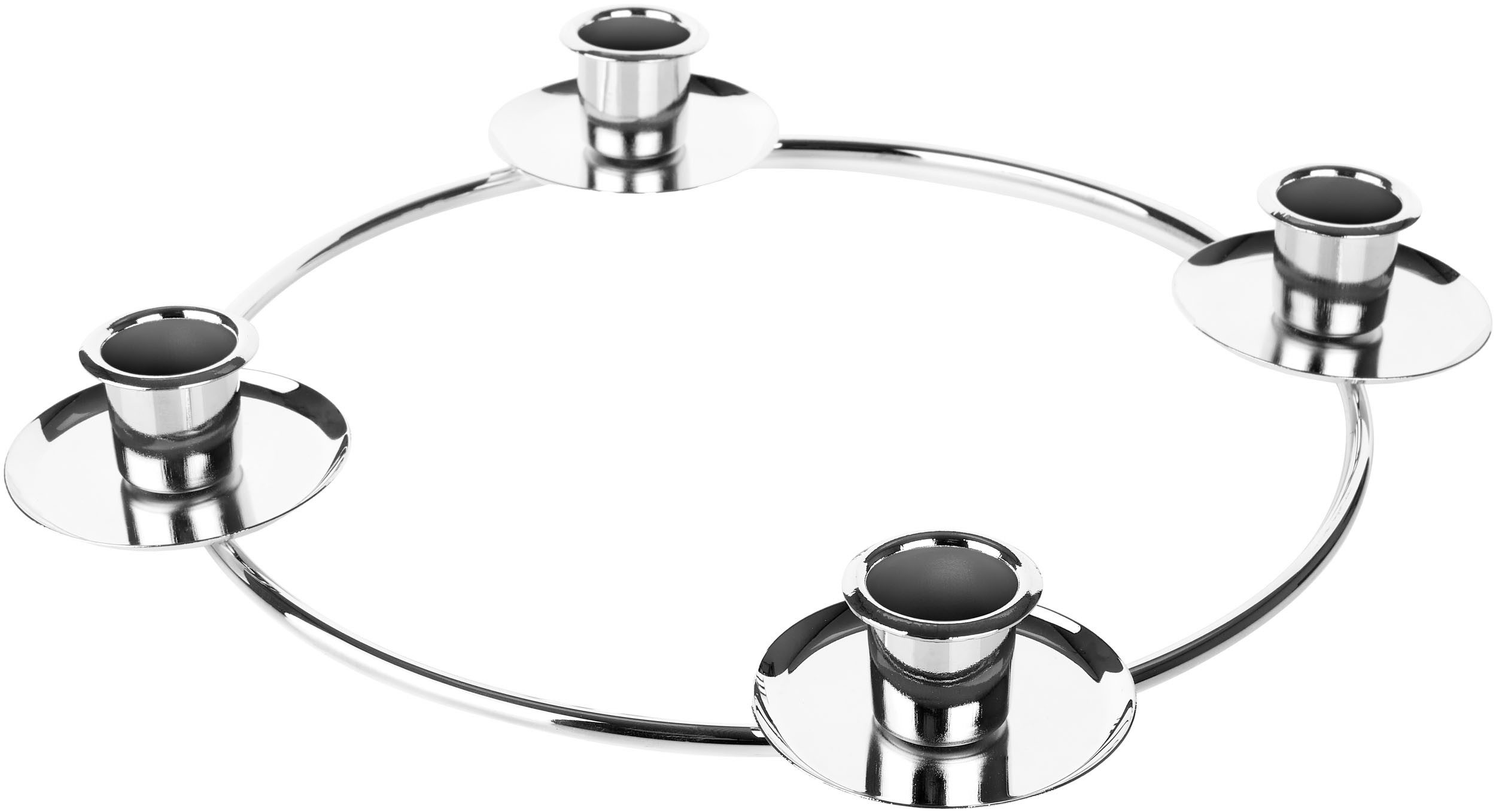 BRUBAKER Adventskranz Kerzenhalter für 4 Kerzen - 22 cm Adventsring für Sta günstig online kaufen