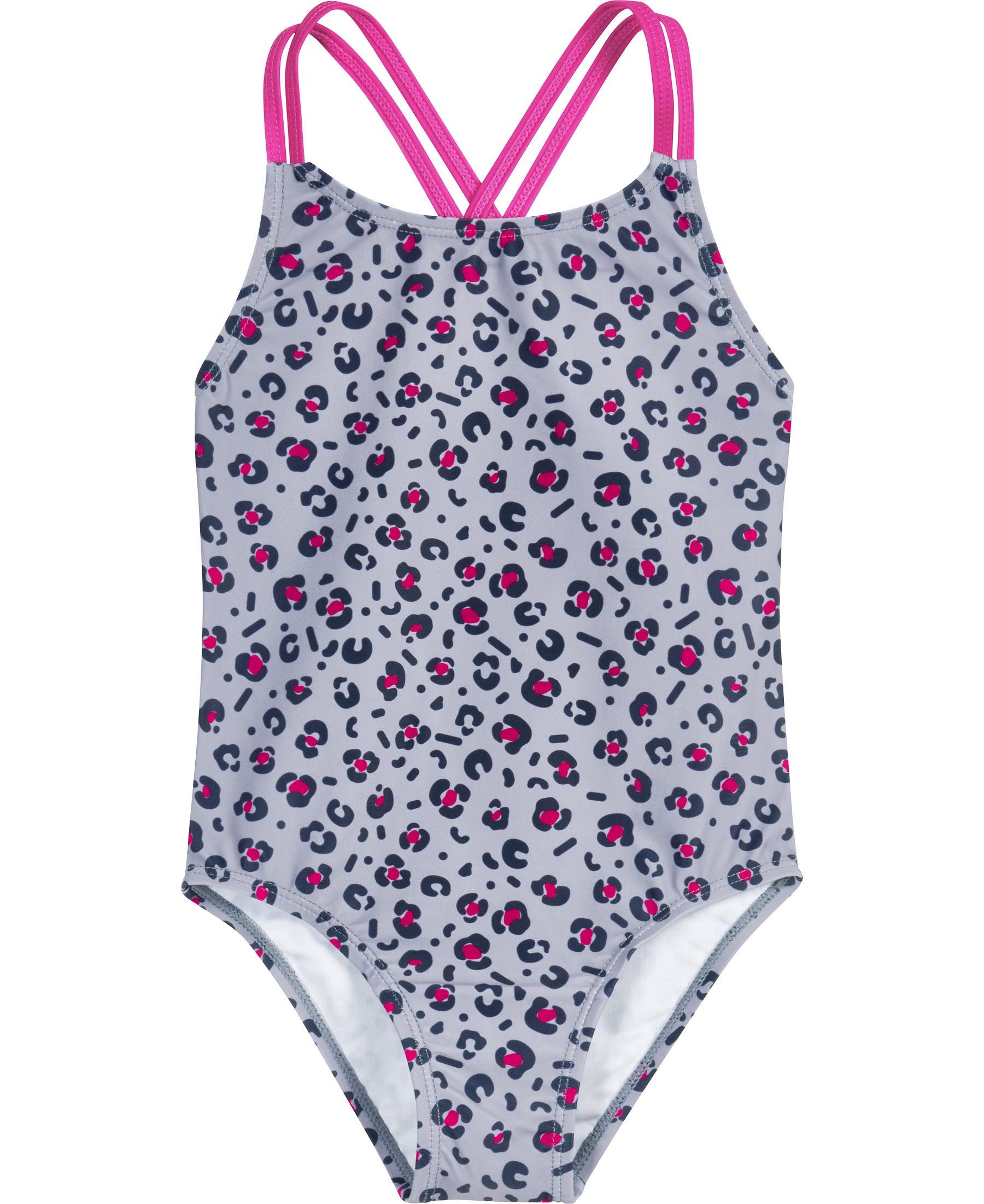 Playshoes Badeanzug Playshoes UV-Schutz Badeanzug Leo-Print