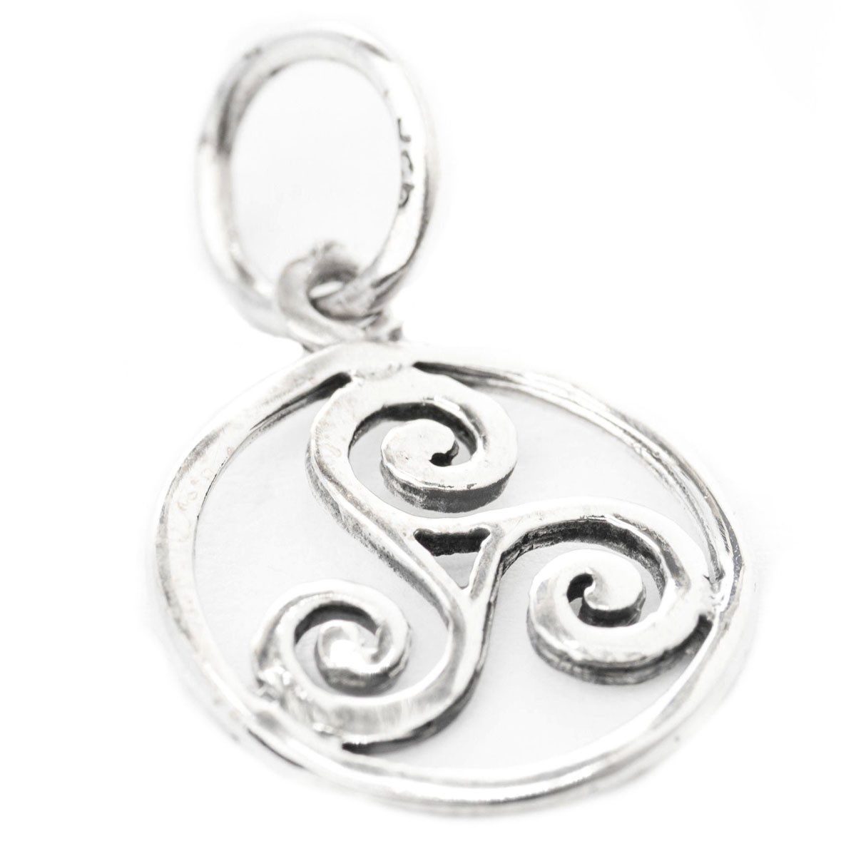 Kettenanhänger Triskel klein Schmuck Anhänger 925er Silber - Triskel - ? 13mm