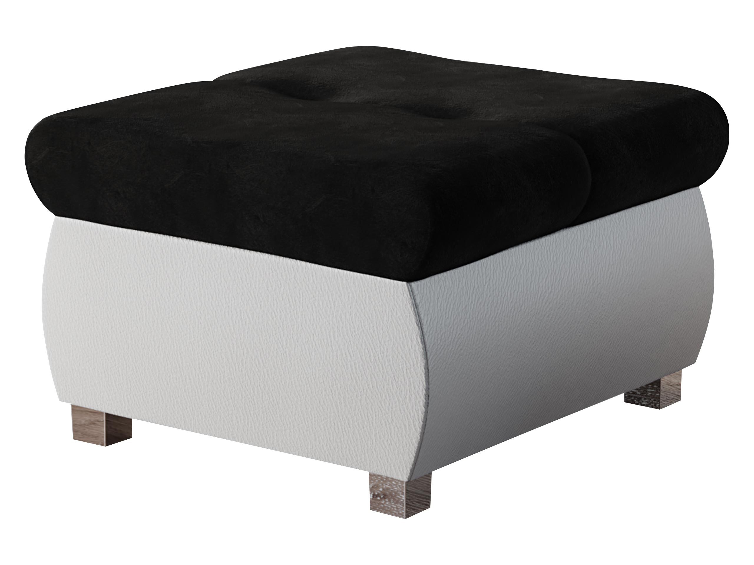 MIRJAN24 Polsterhocker Orkan Klein, Holzkonstruktion, 60x60x39 günstig online kaufen