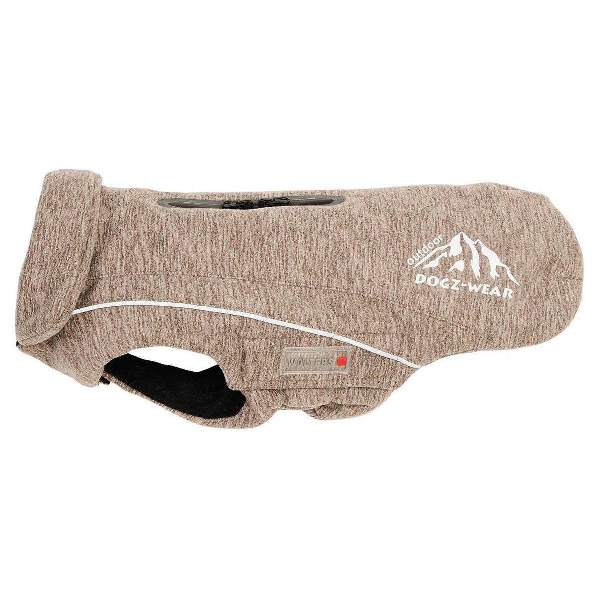 Wolters Hundemantel Fleecejacke Dogz-Wear taupe meliert