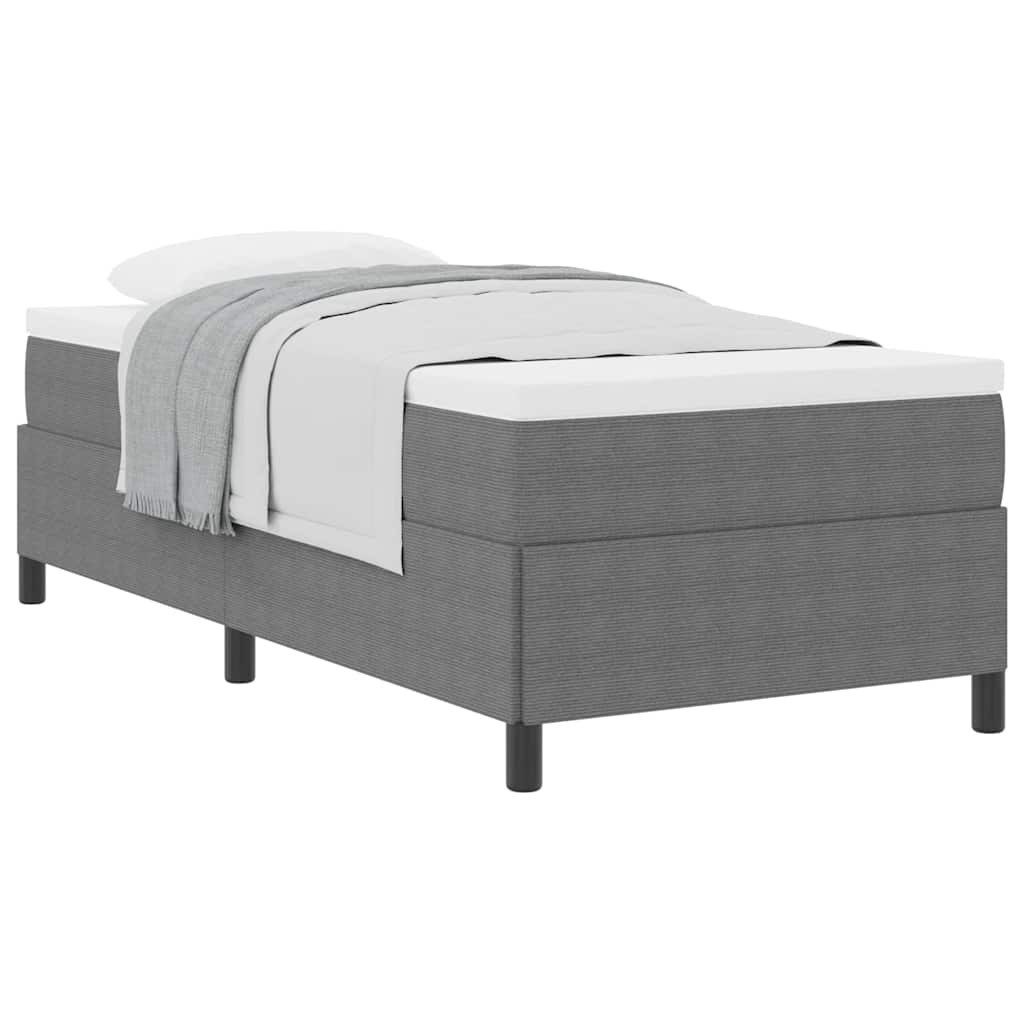 vidaXL Bett Bettgestell Hellgrau 80 x günstig online kaufen