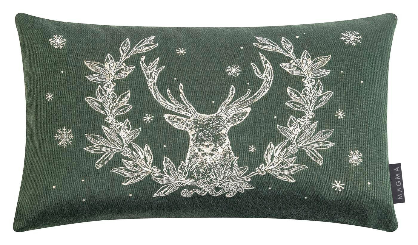 Magma Heimtex Kissenhülle Zierkissenhülle Hunter Hirsch günstig online kaufen